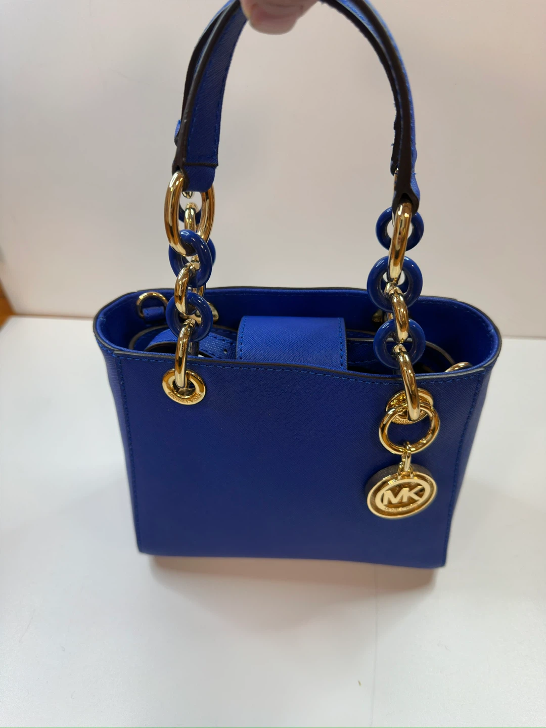 Michael Kors-Cynthia leather handbag