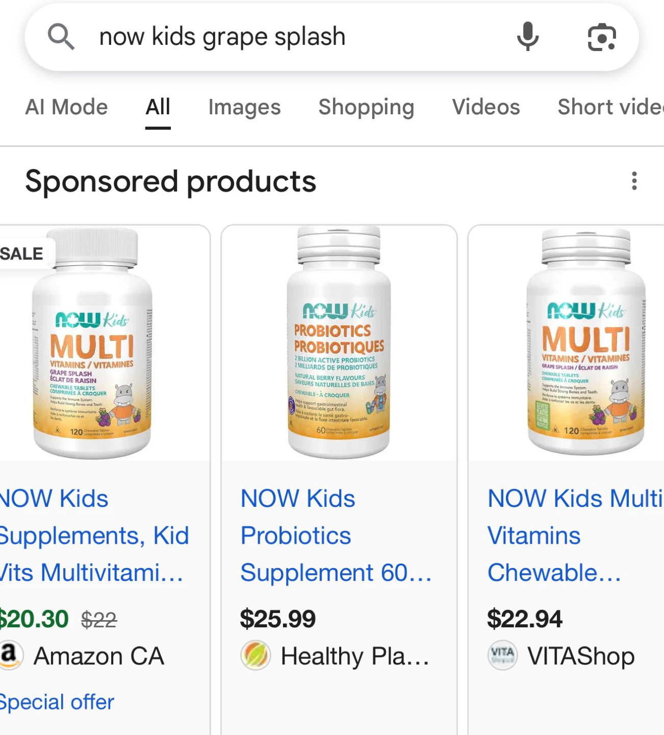 NOW Kids Multi Vitamins Chewable Tablets, Grape Splash - photo 5