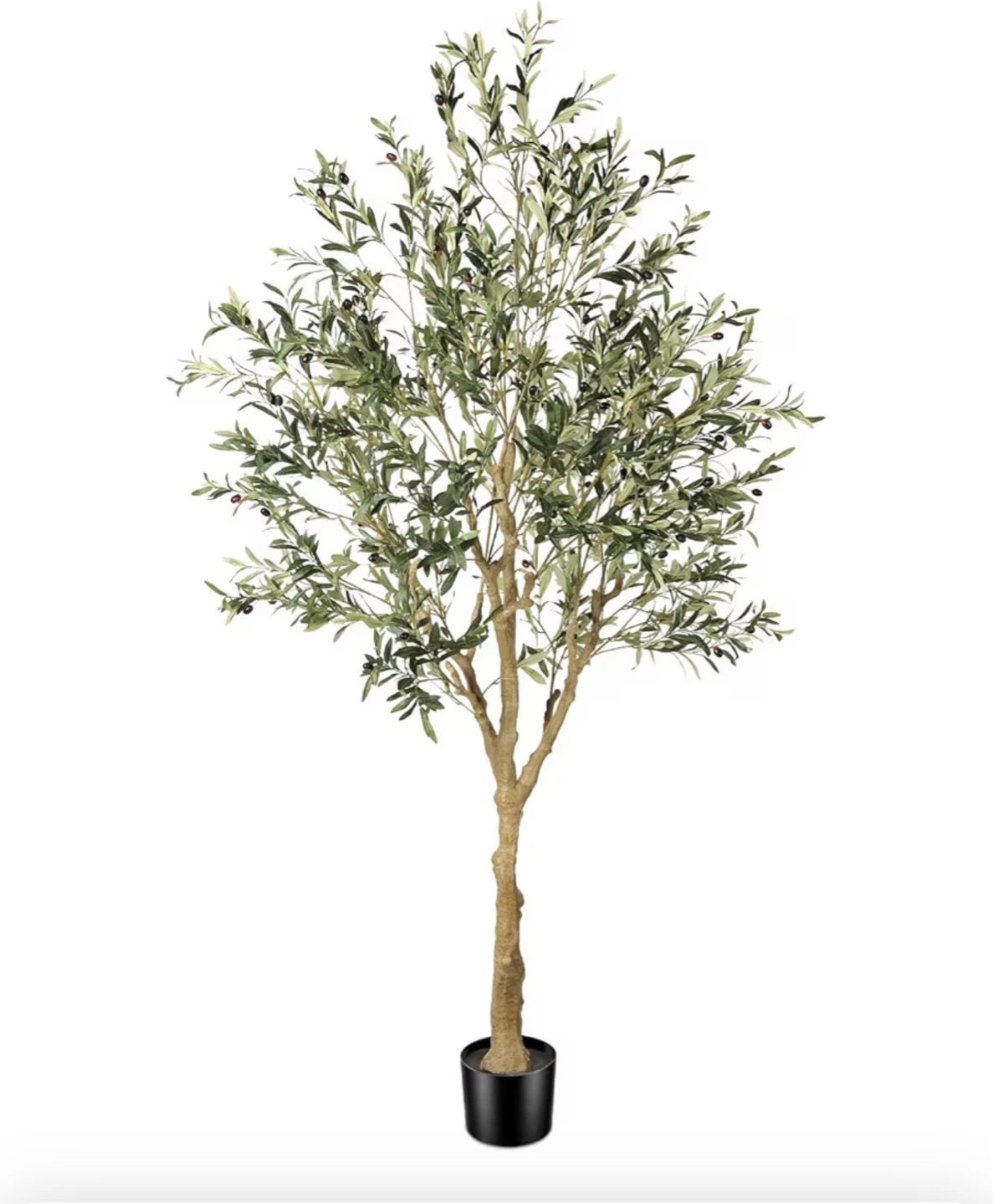 7ft Artificial Olive Tree
