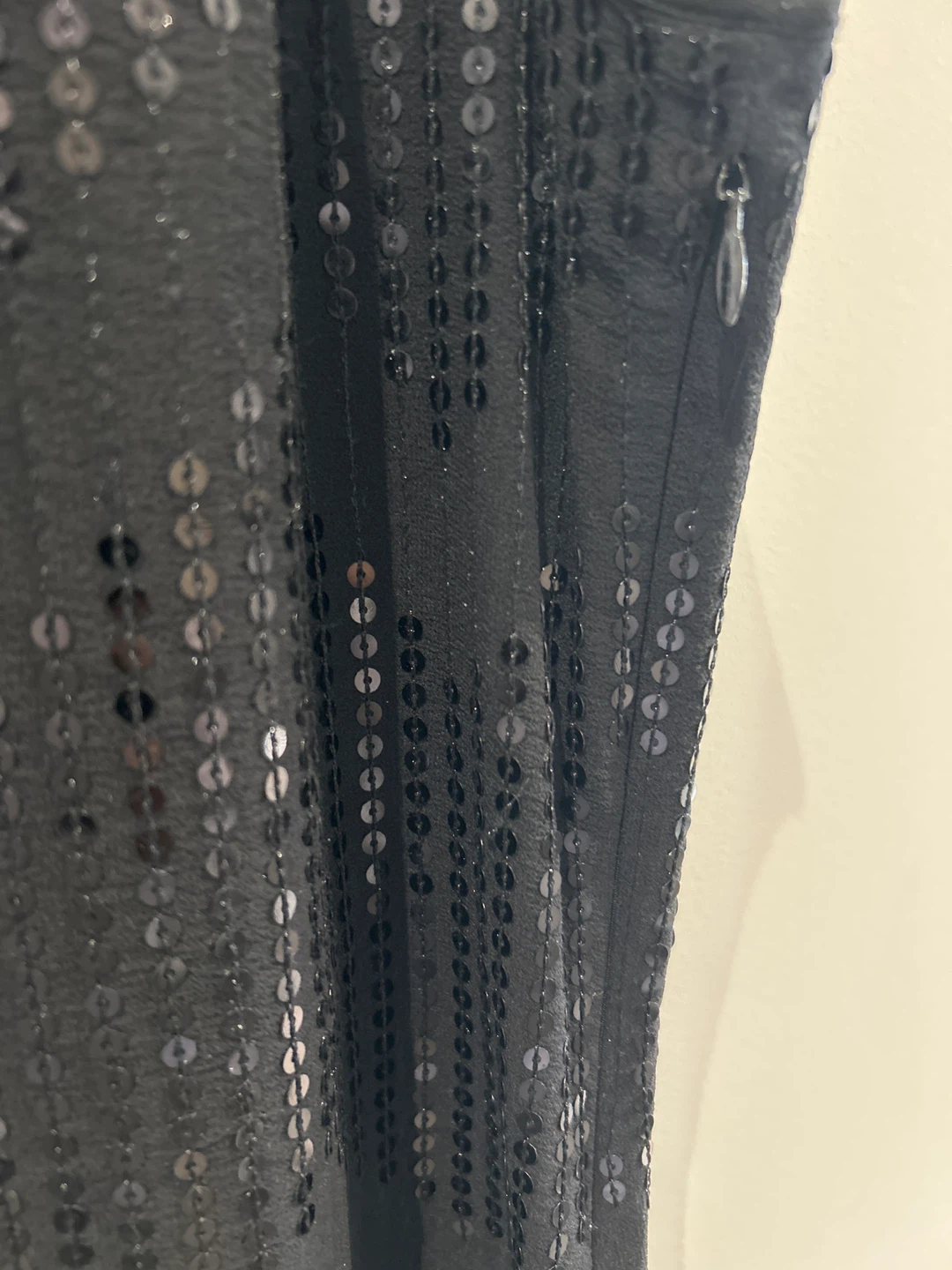 Black Sequin Sleeveless Dress - photo 4