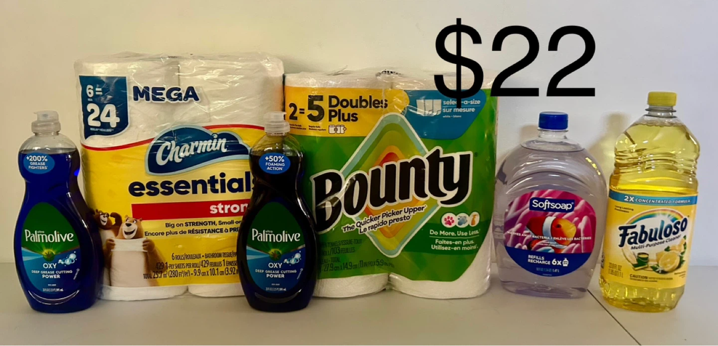 Household and personal care bundles