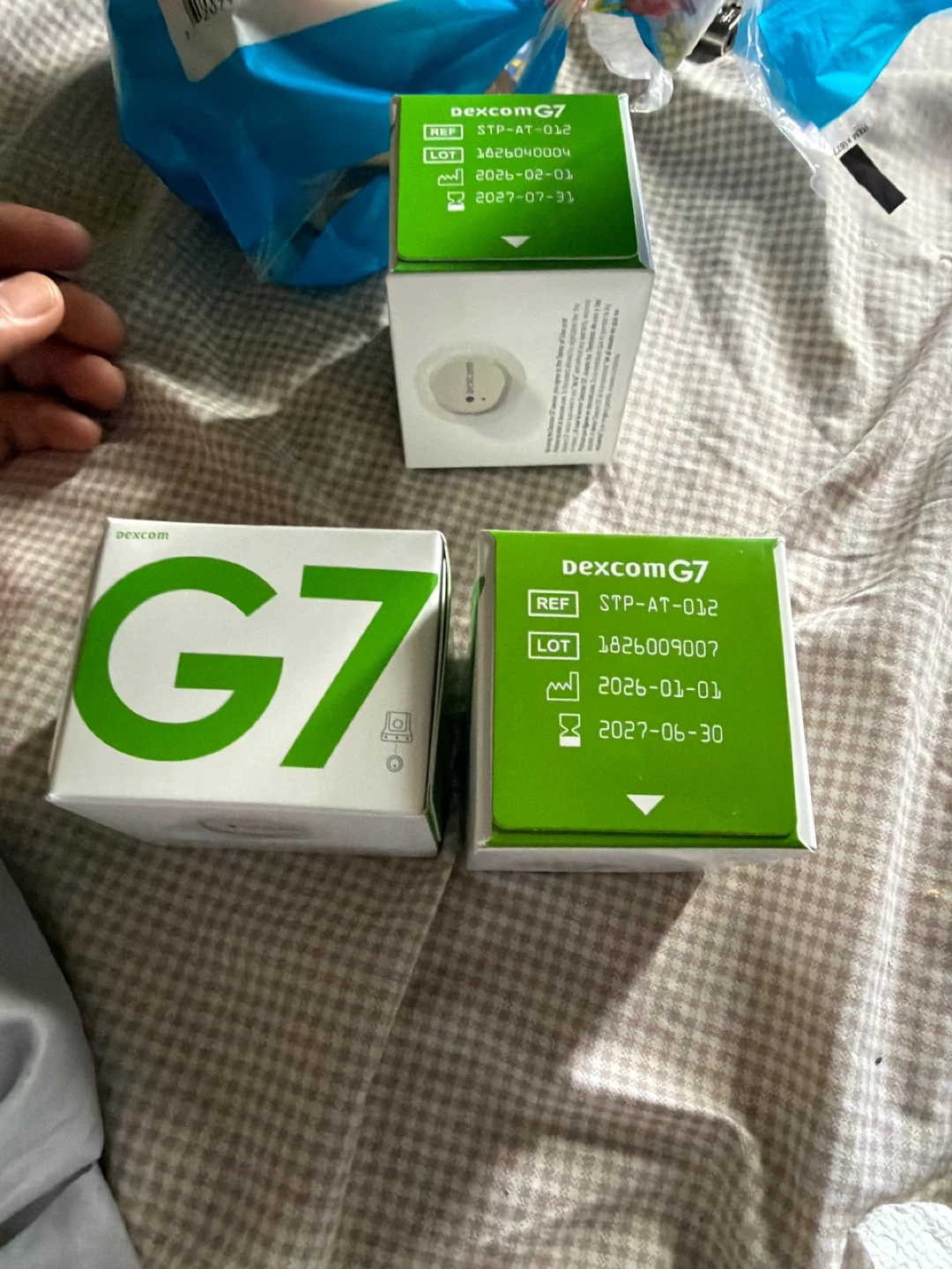 75 each Dexcom G7 Continuous Glucose Monitor (2 boxes)