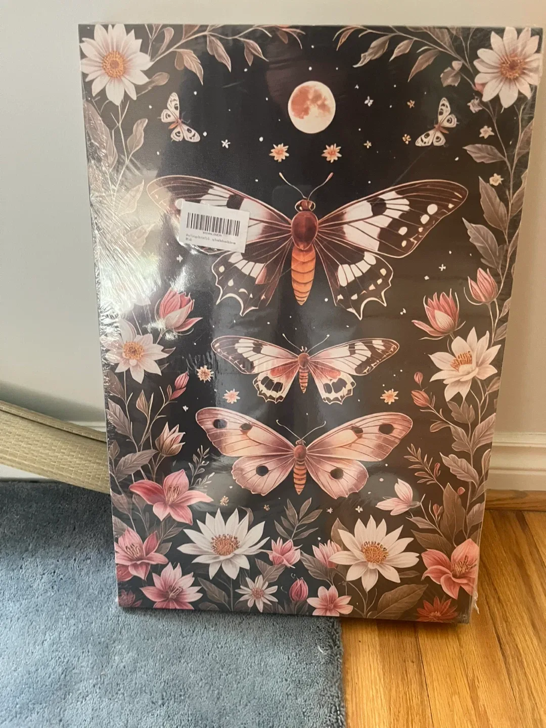 Set of 3 Vintage Style Insect Prints - photo 2