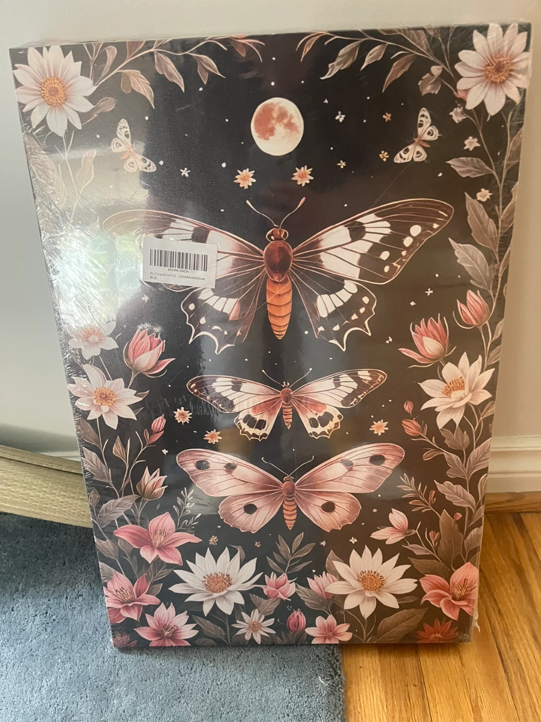 Set of 3 Vintage Style Insect Prints - photo 3