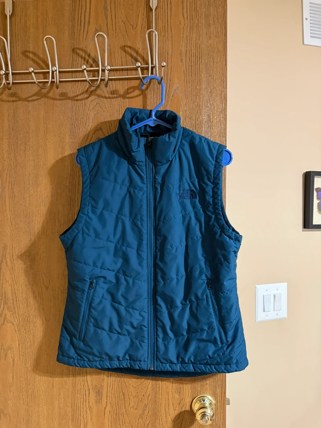 The North Face Women's Puffer Vest - Teal - Size M - photo 4
