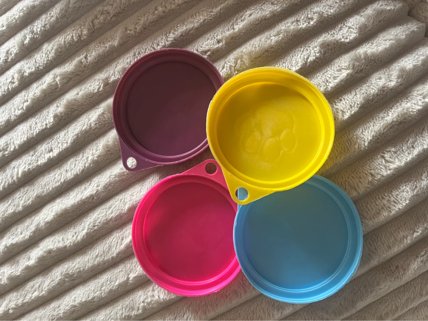 Large Pet Food Can Lids Pack of 4 - photo 2