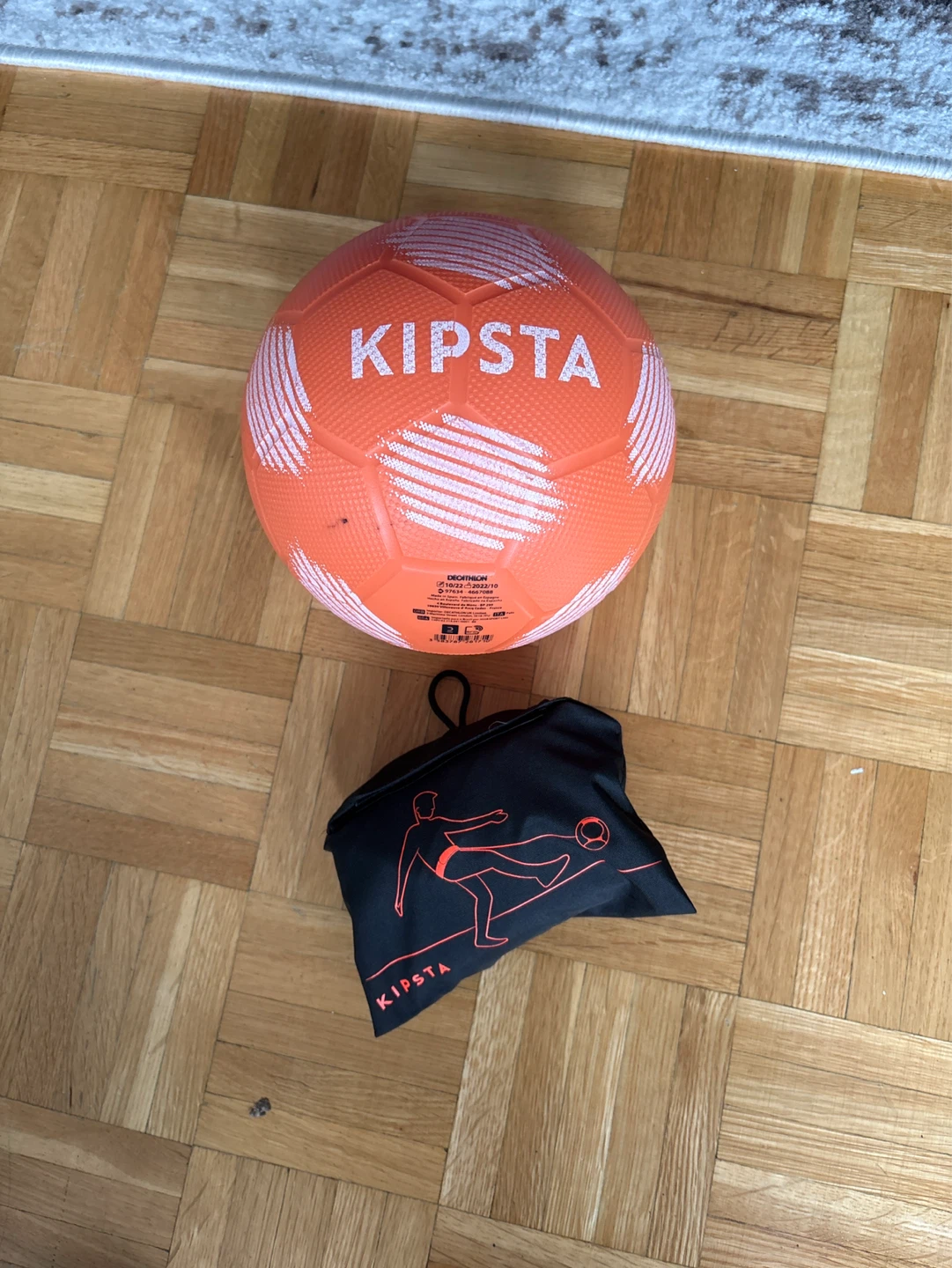 Kipsta Orange Soccer Ball with Training Belt - photo 2