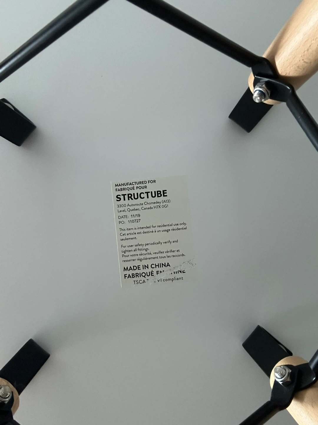 Structube Dining Set with 2 Chairs - photo 5