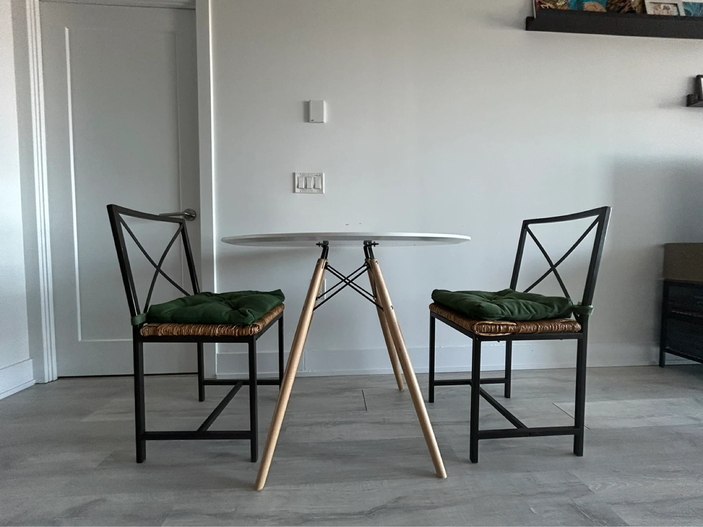 Structube Dining Set with 2 Chairs - photo 2