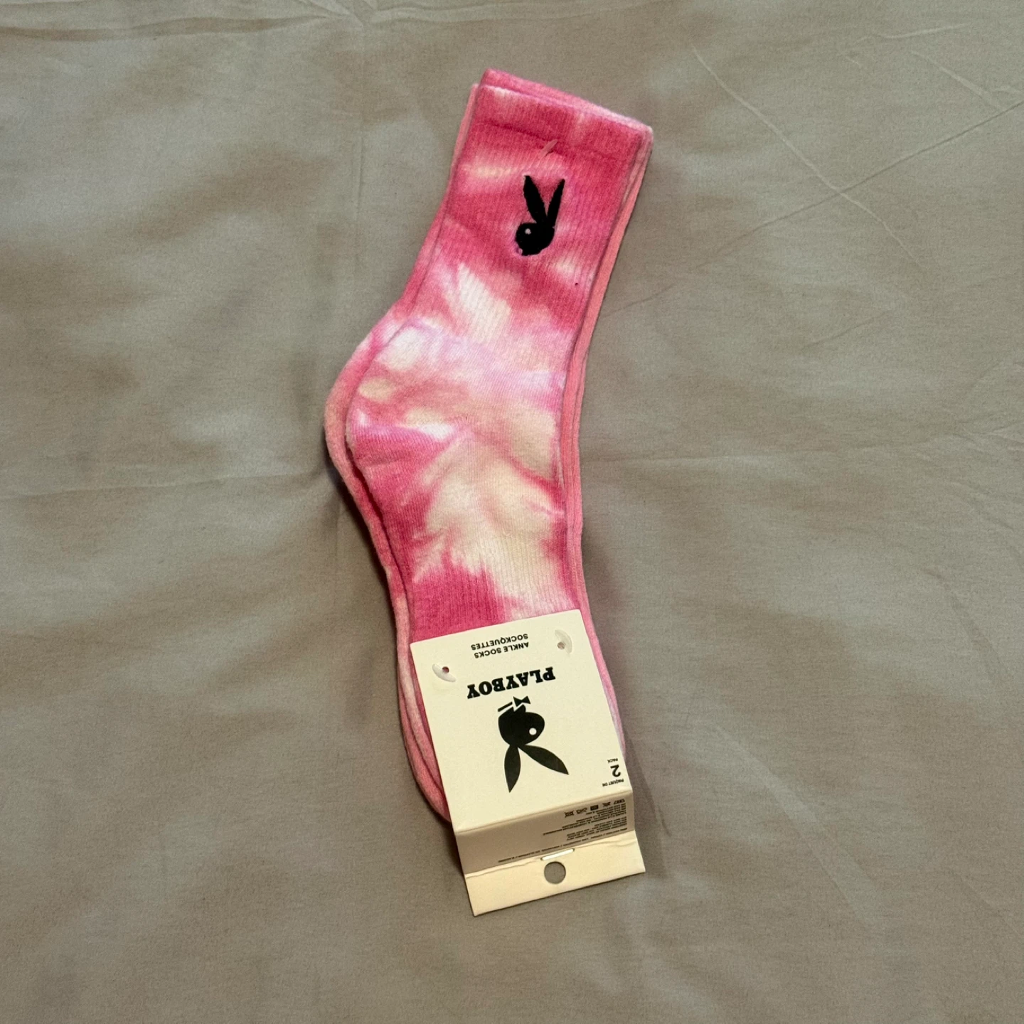 2 Pc Playboy Ankle Socks - photo 4