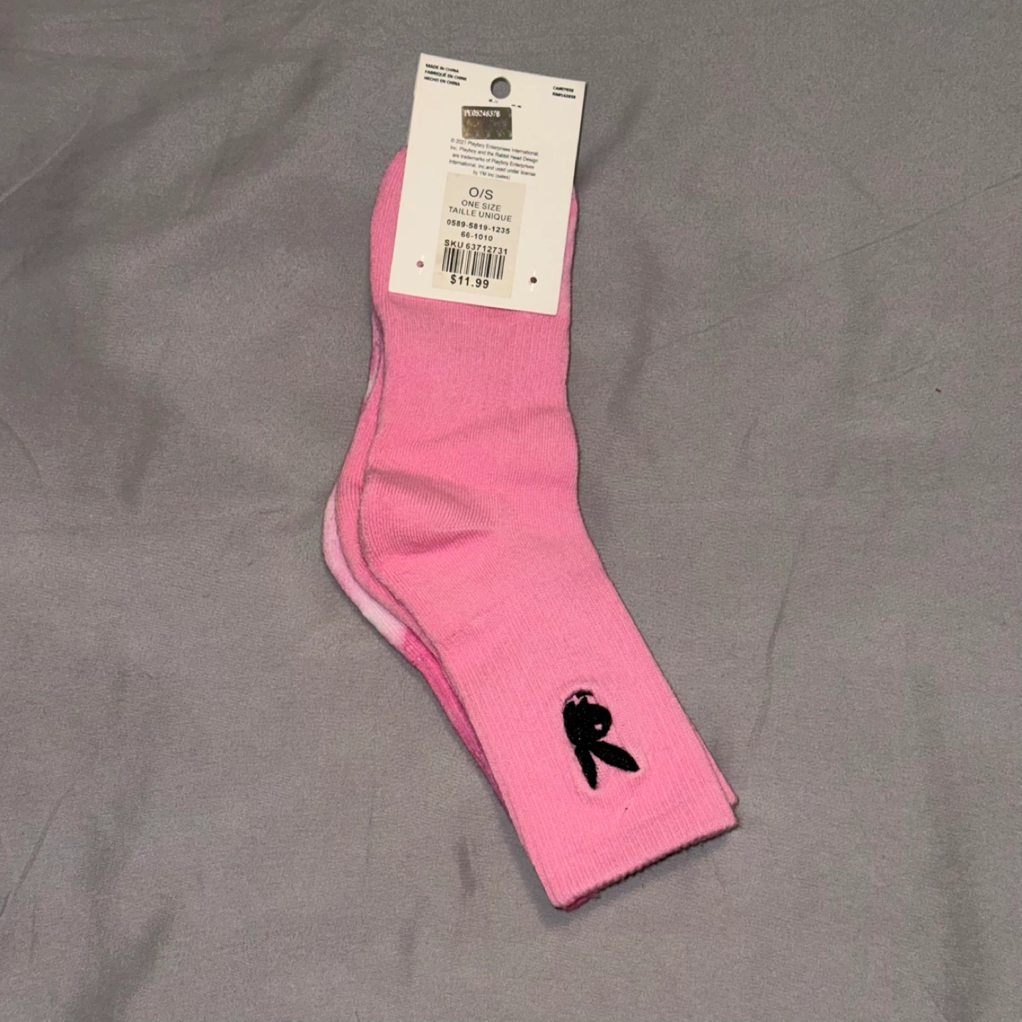 2 Pc Playboy Ankle Socks - photo 2