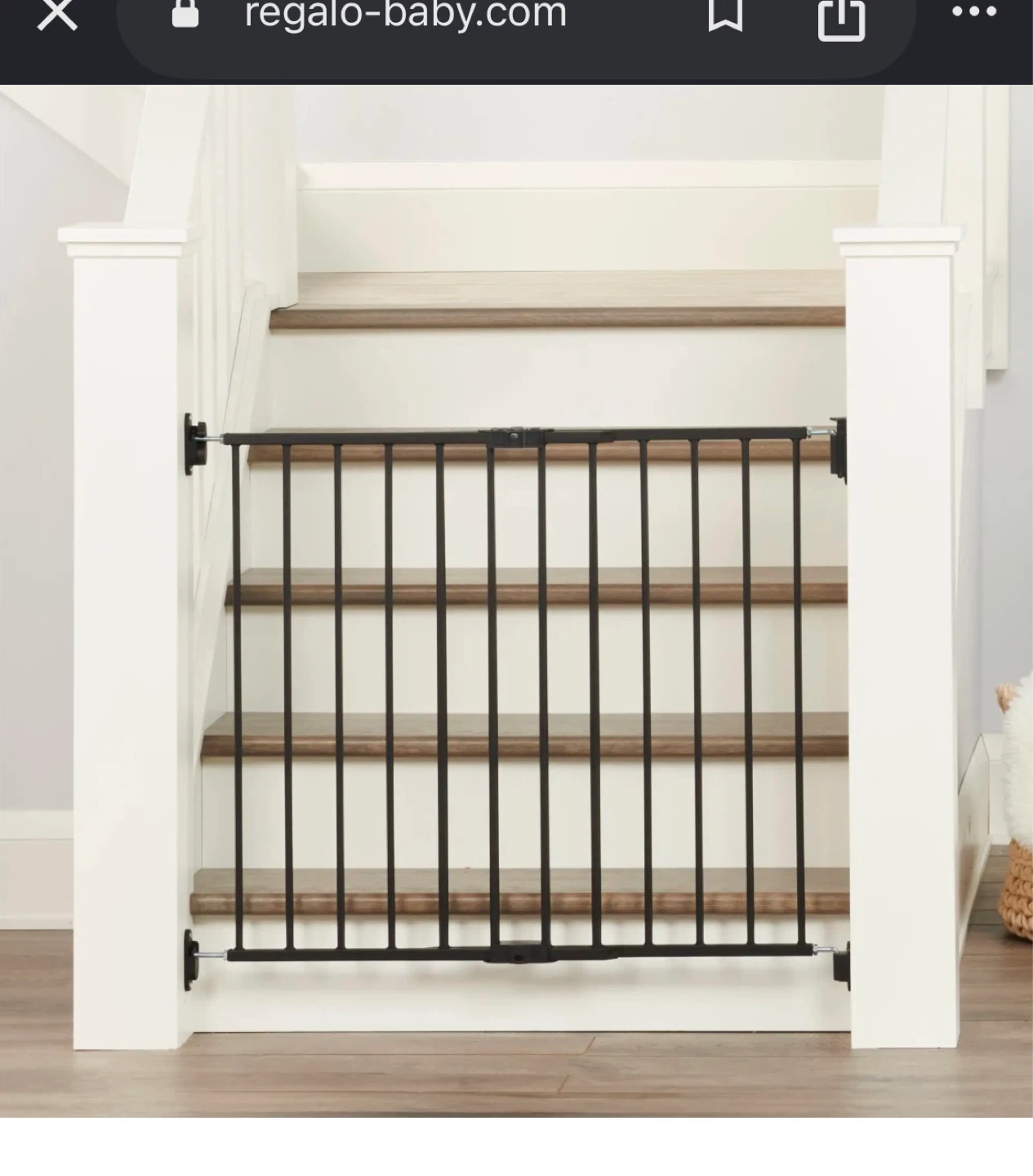 Regalo Top of Stair Baby Gate