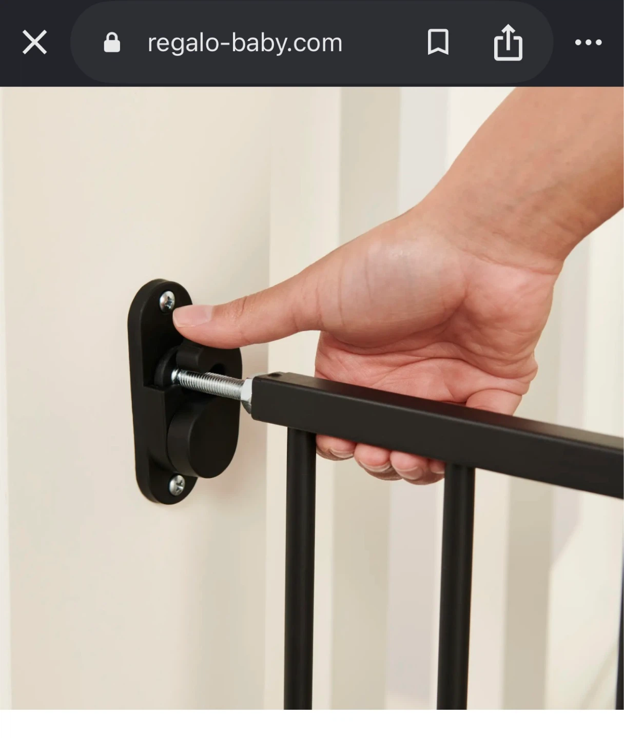 Regalo Top of Stair Baby Gate - photo 2