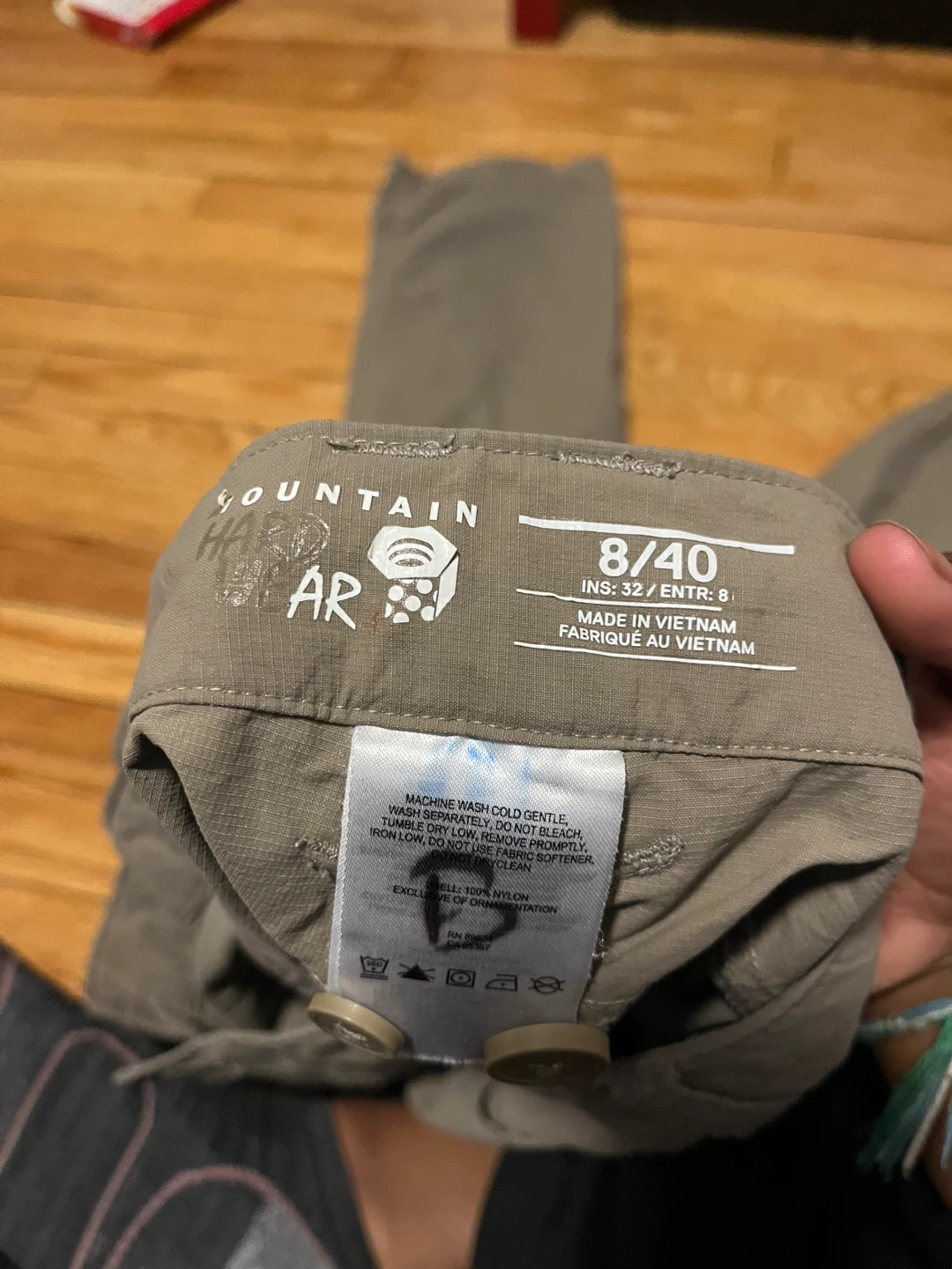 Mountain Hardwear Convertible Hiking Pants Size 8/40 - photo 3