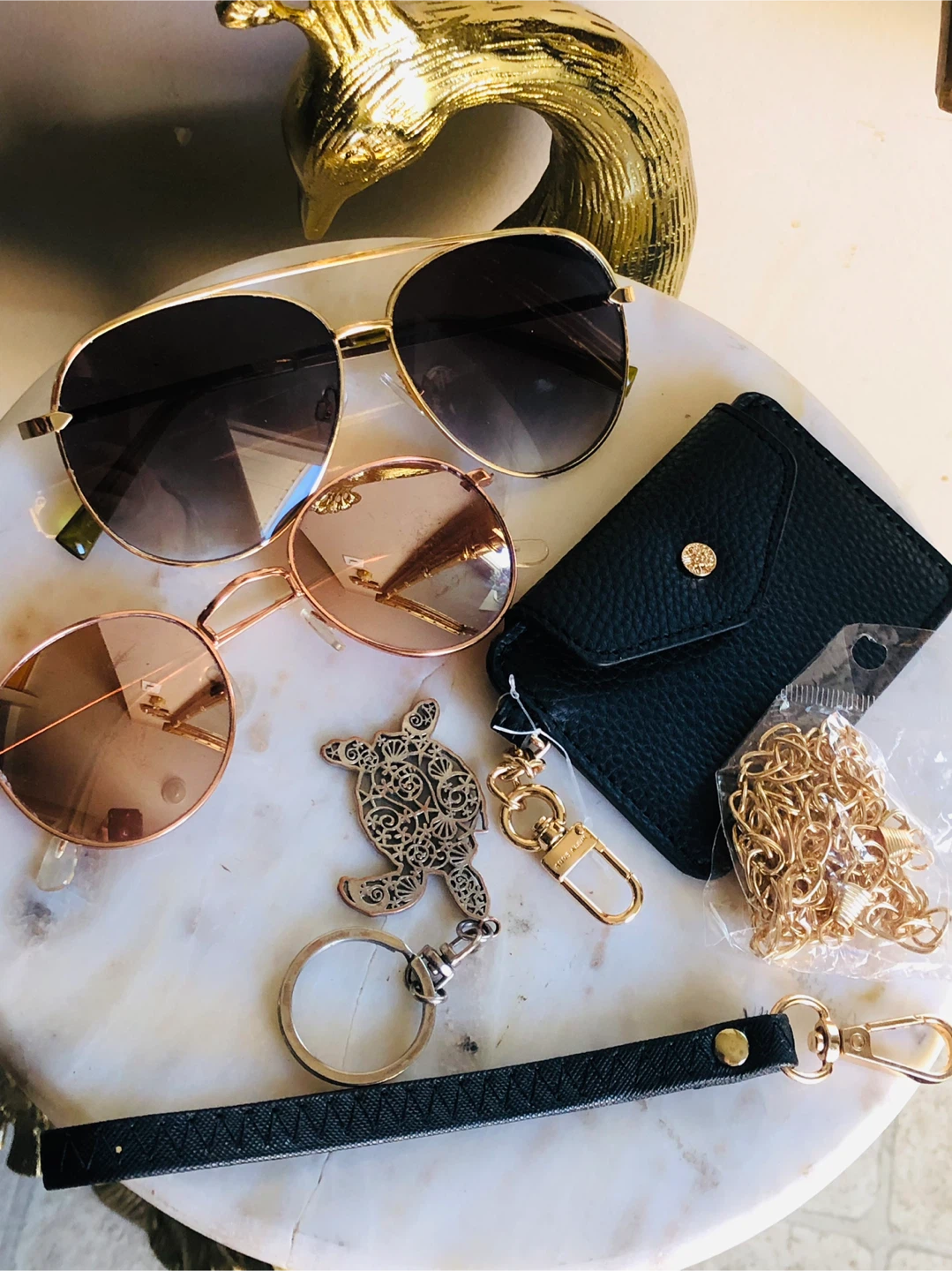 Anne Klein Sunglasses & Accessories Bundle