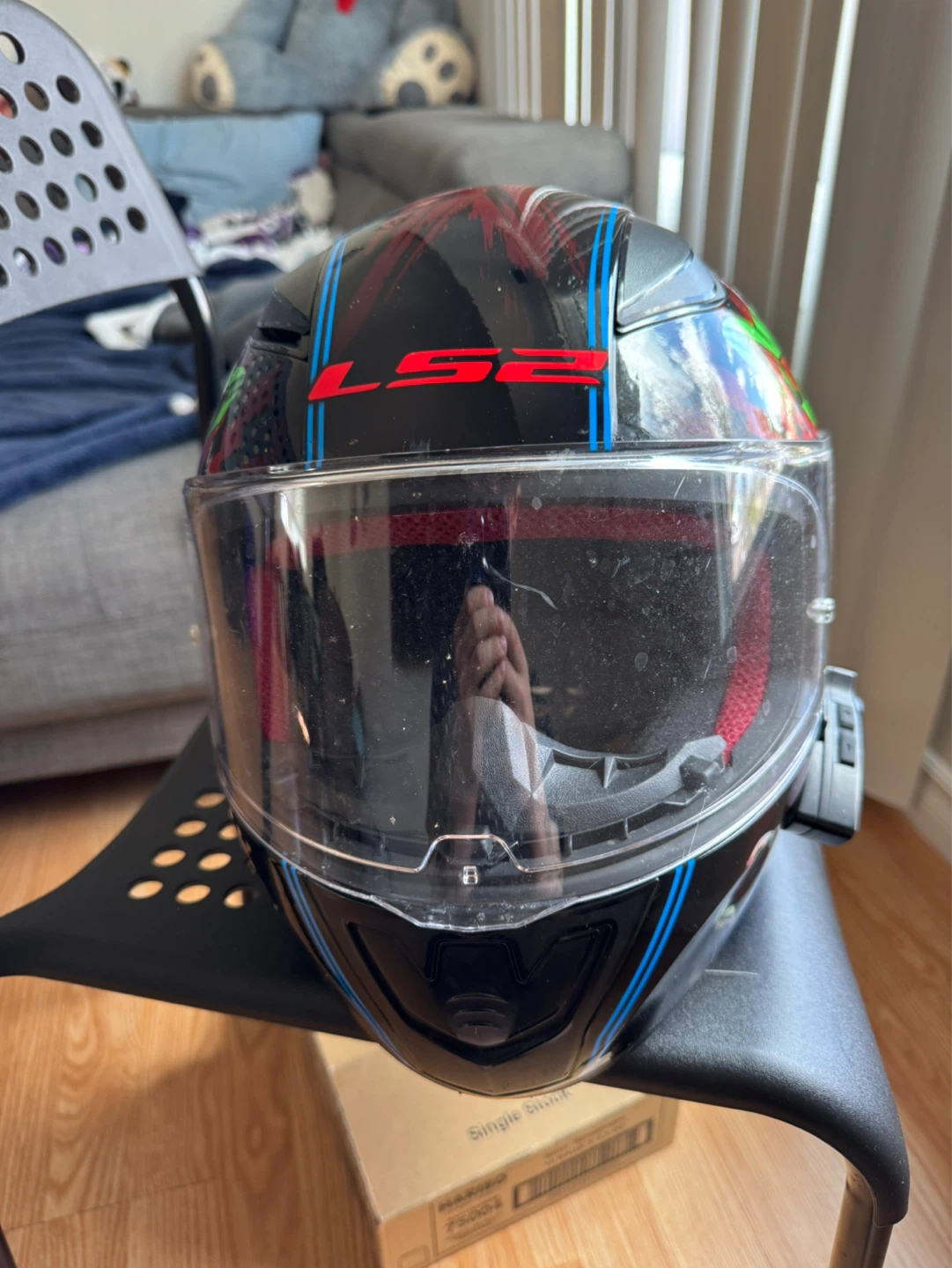 LS2 Rapid Motorcycle Helmet - Clown Design - photo 3