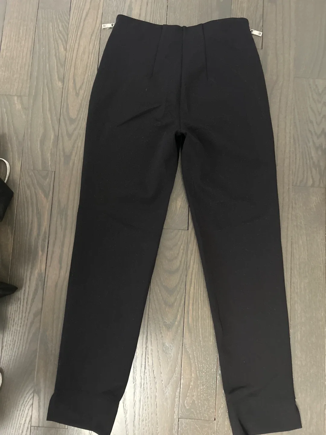 Shan Black Pants with Zipper Detail - photo 4