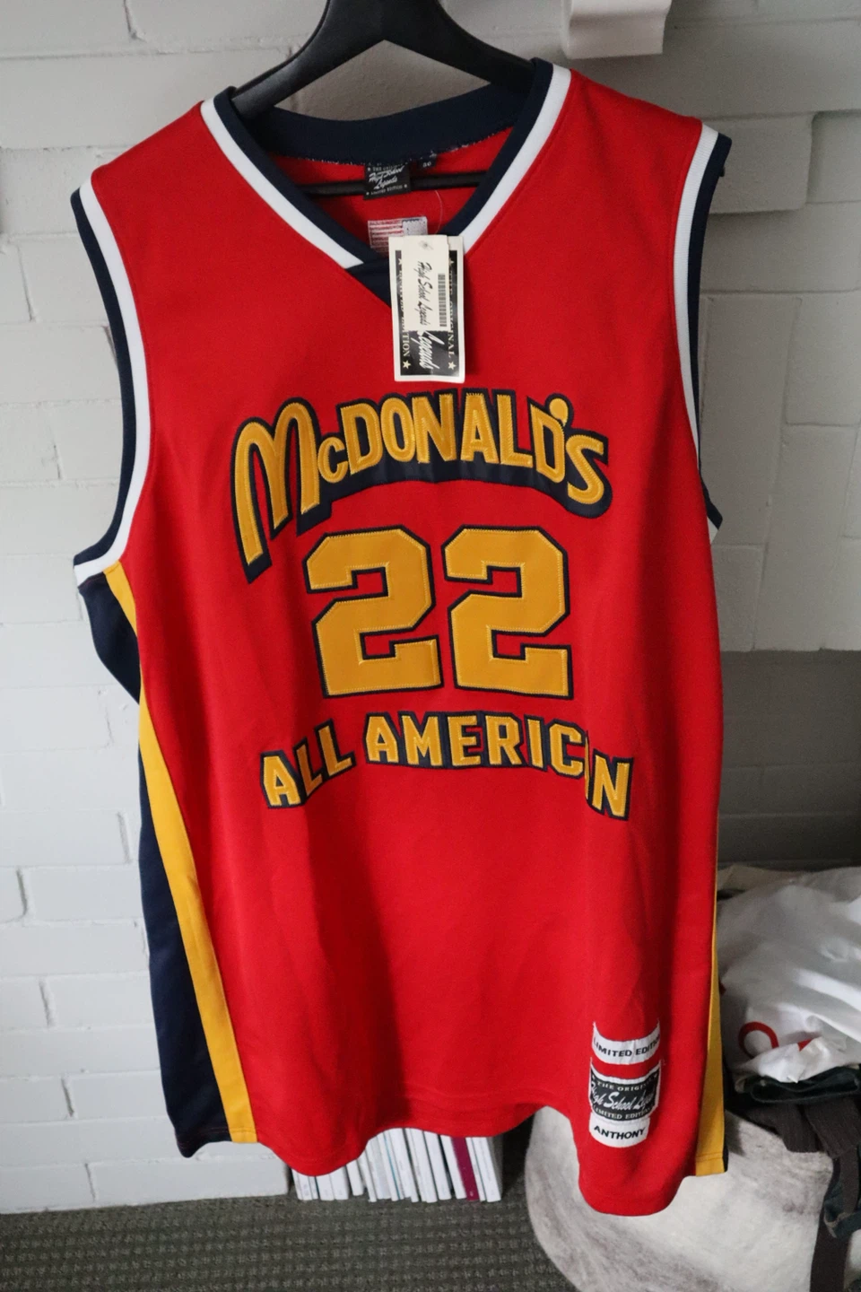 McDonald's All American Limited Edition Basketball Jersey