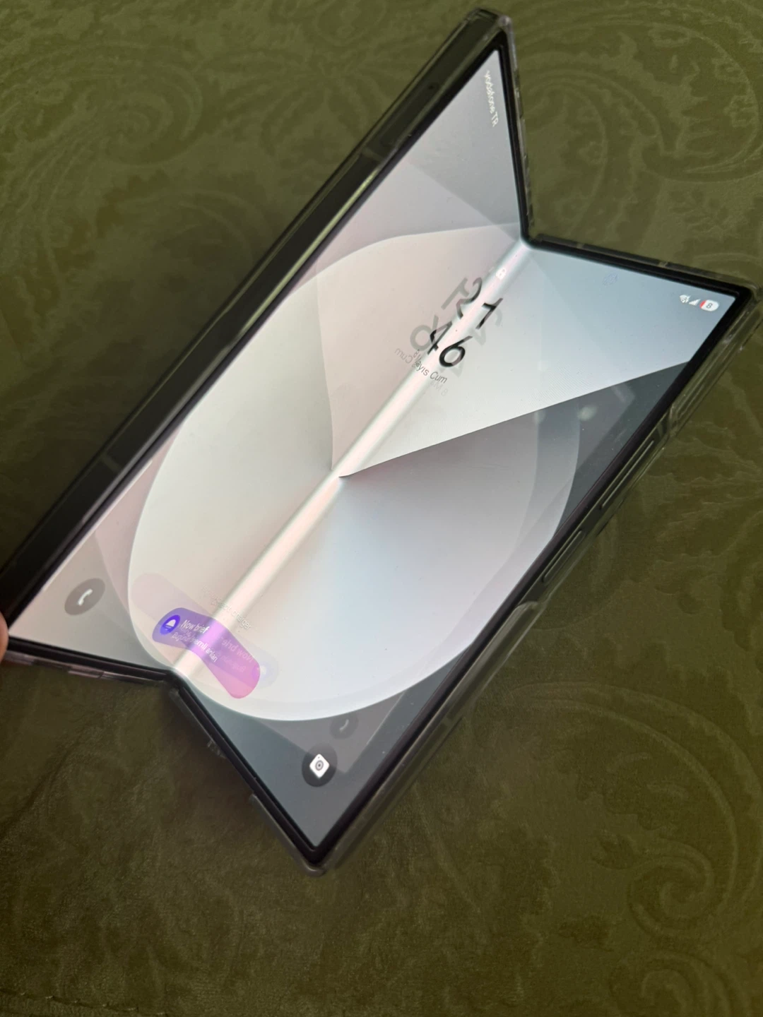 Samsung Galaxy Z Fold 6 Silver Folding Phone