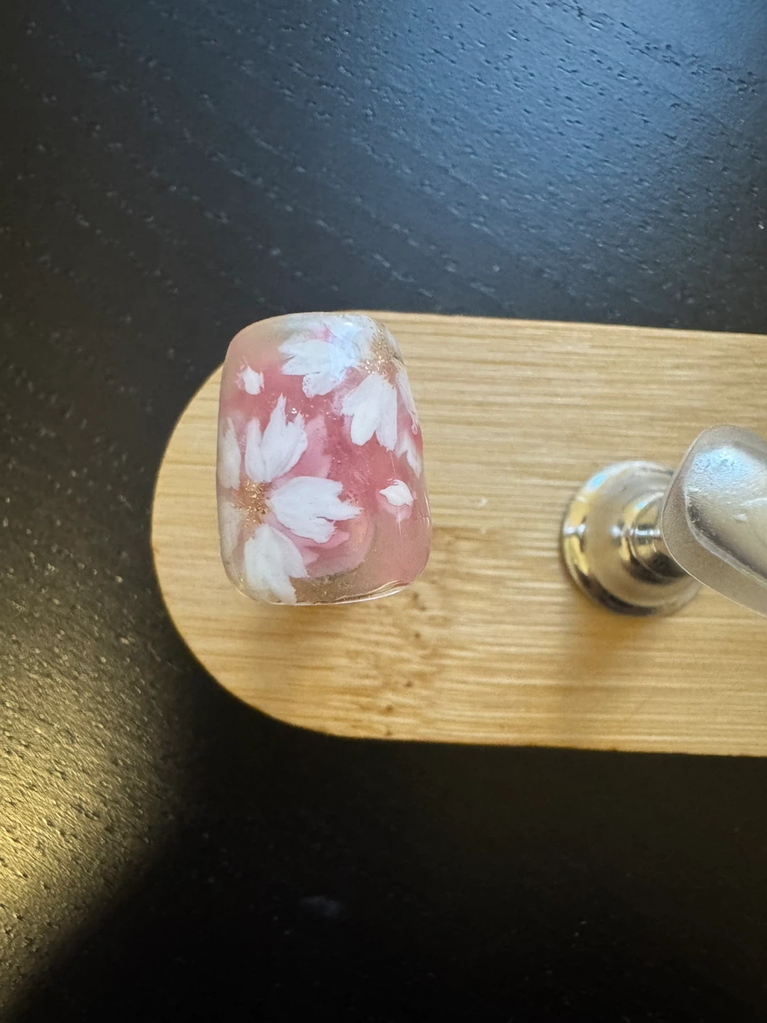 Handmade Press On Nails - Floral Pattern - photo 3