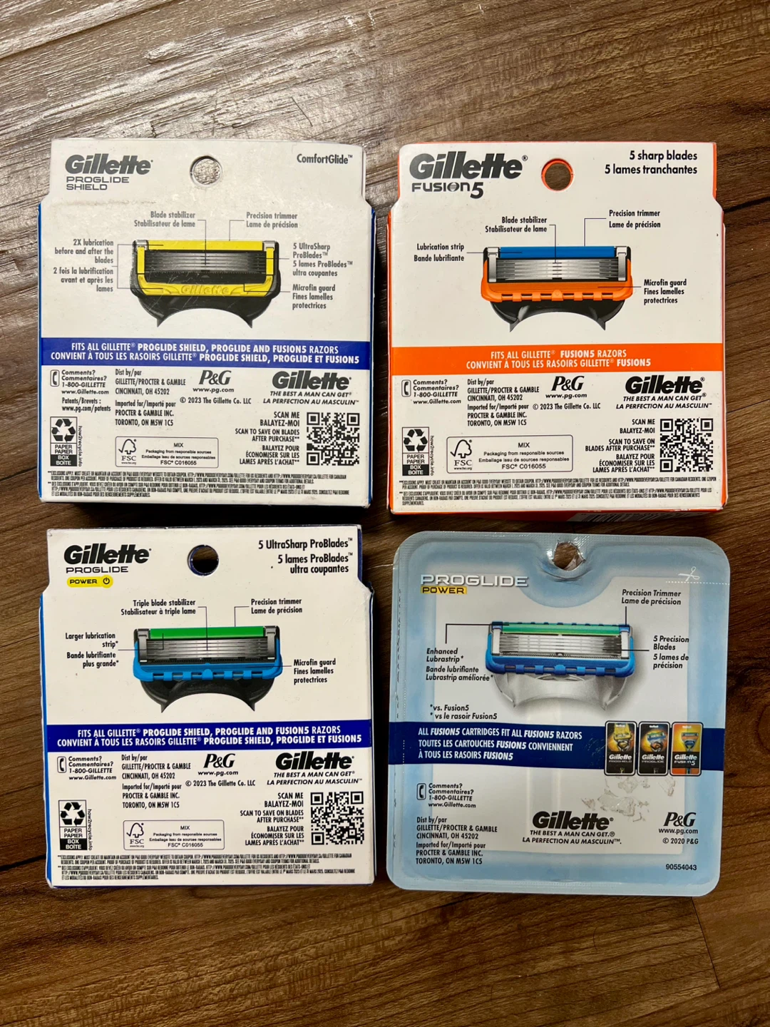 Gillette ProGlide Shield & Fusion 5 Razor Cartridges - photo 2