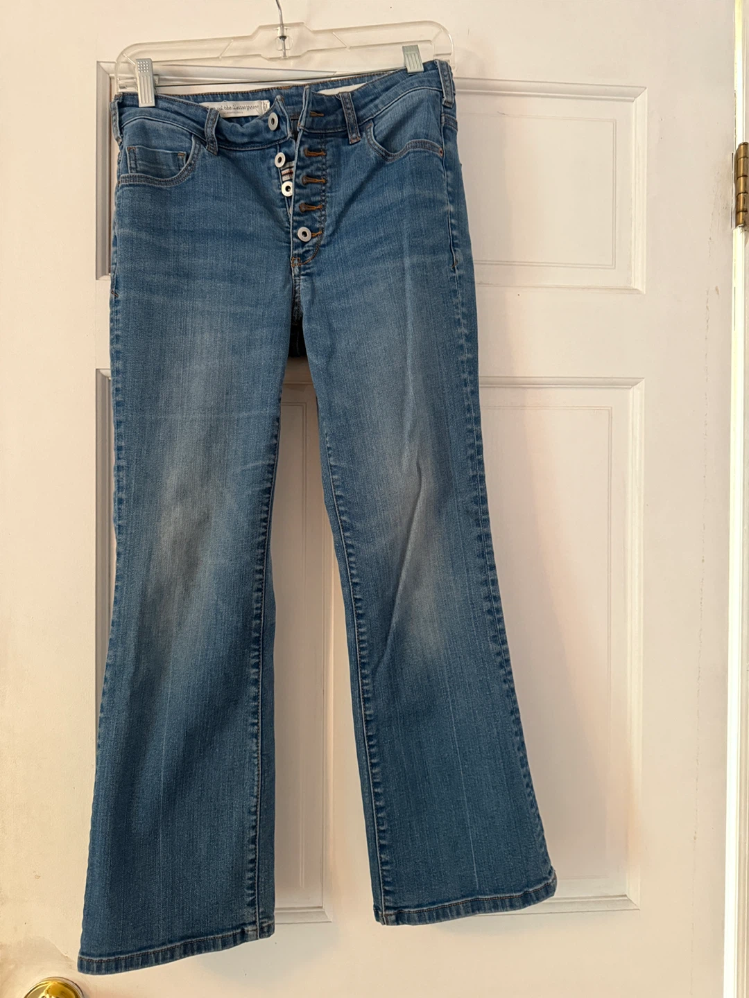 Pilcro & The Letterpress High Rise Flare Jeans Size 27