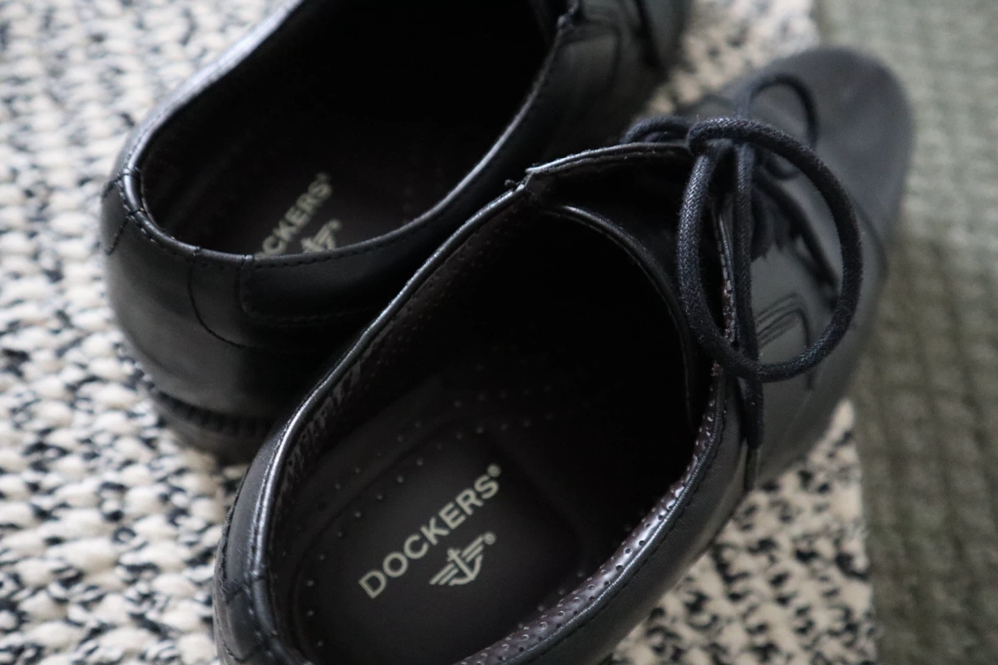 Men's Black Leather Dress Shoes - photo 4