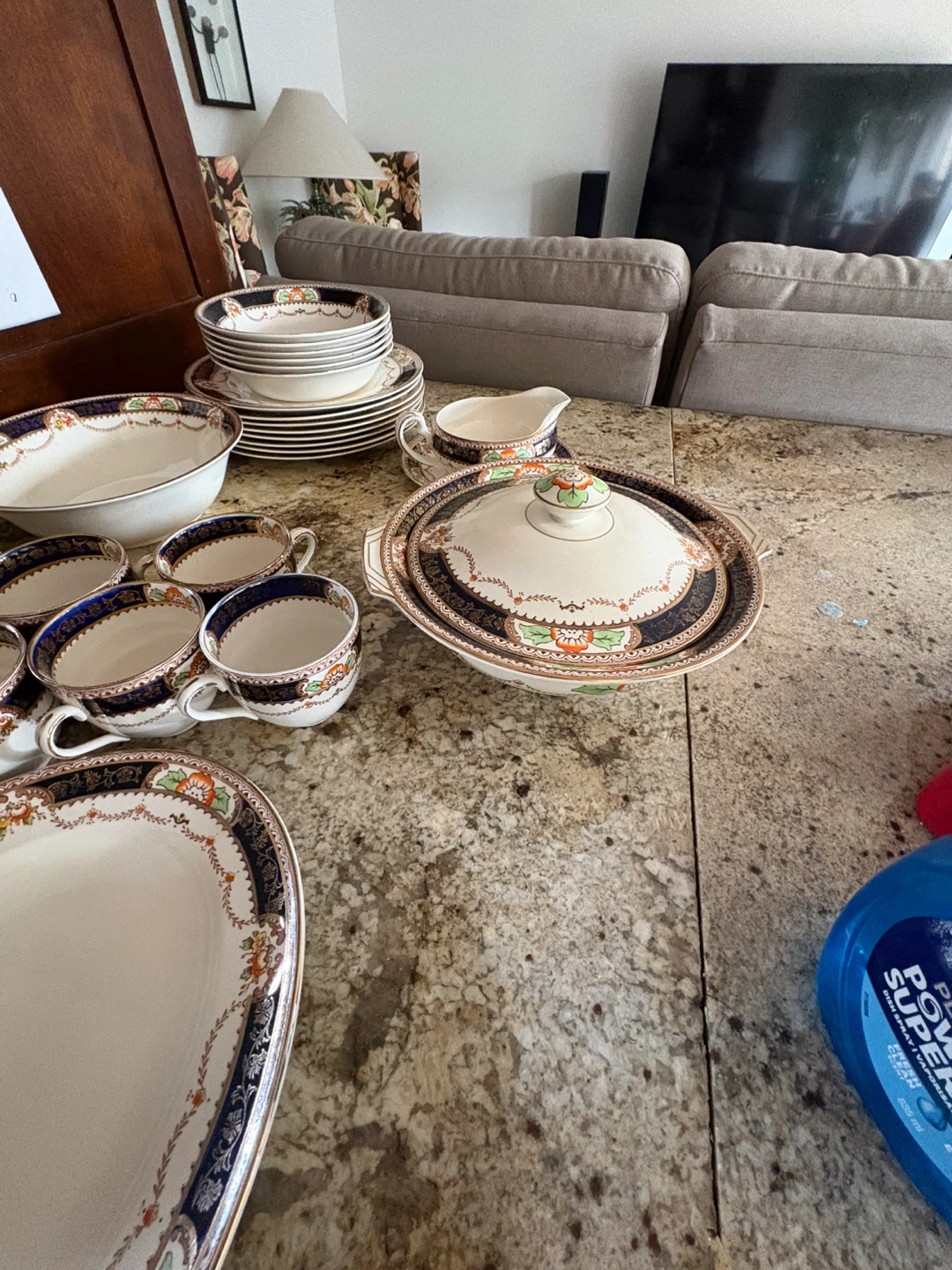 Alfred Meakin "Caledonia" China Dinnerware Set - photo 4