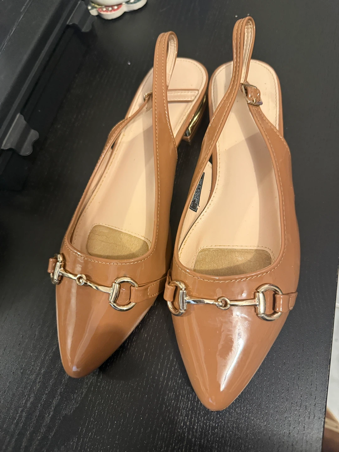 Jones New York Slingback Flats - Size 7.5M - Brown - photo 2