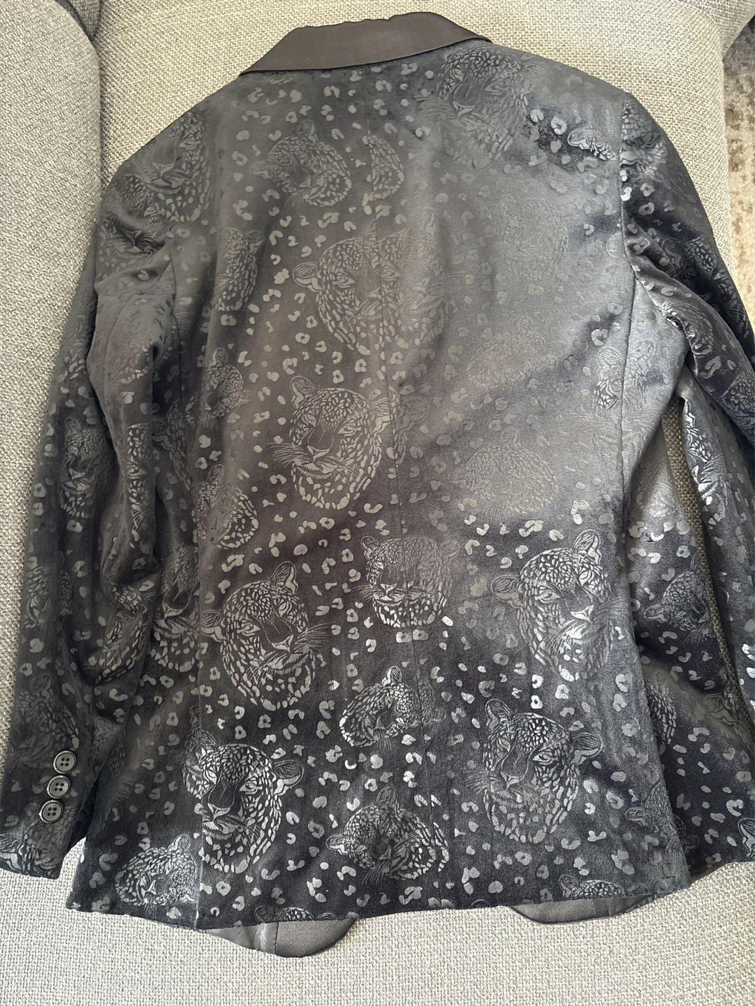 Black Jacquard Blazer - photo 2