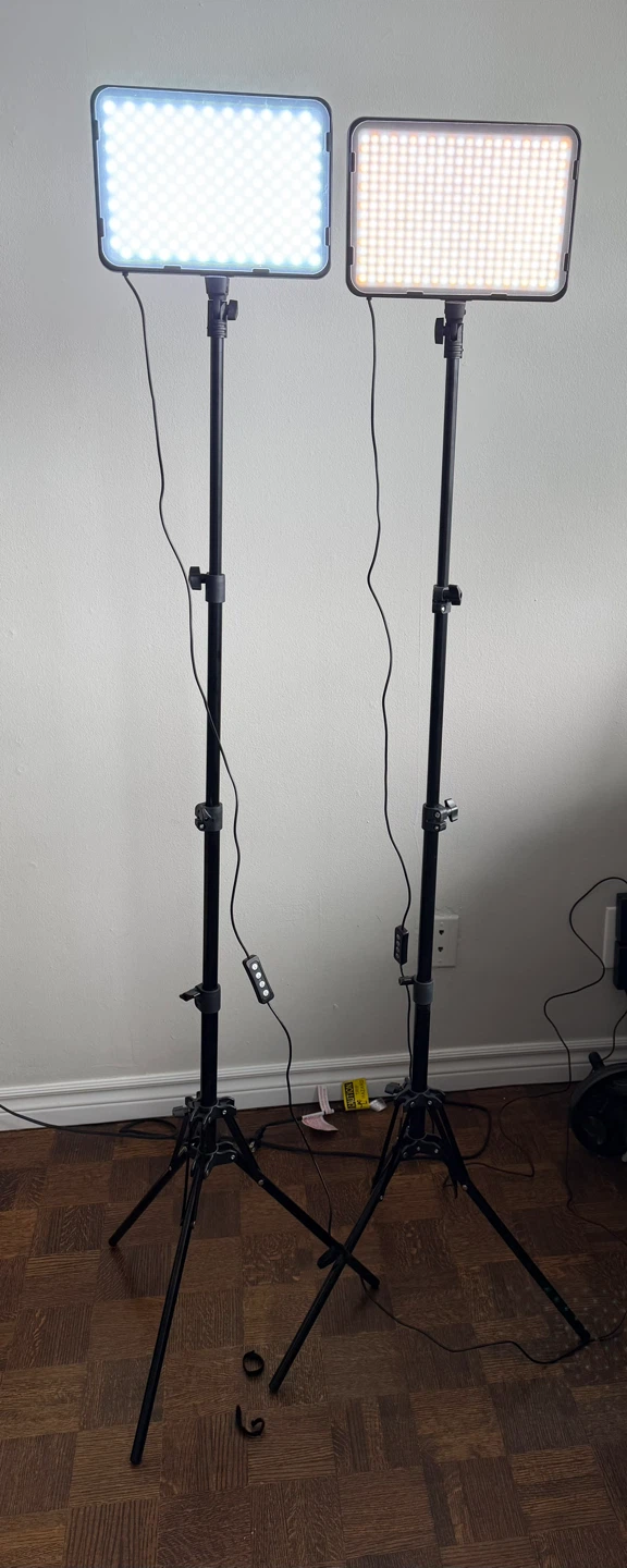 Video Photography Lighting Kit - 2 Pack - photo 2