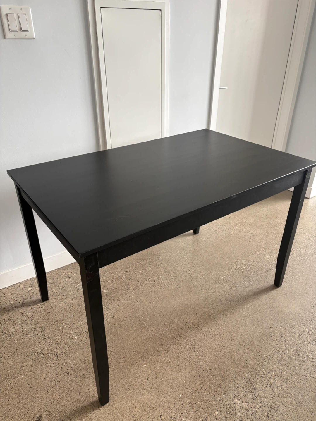 Black Dining Table