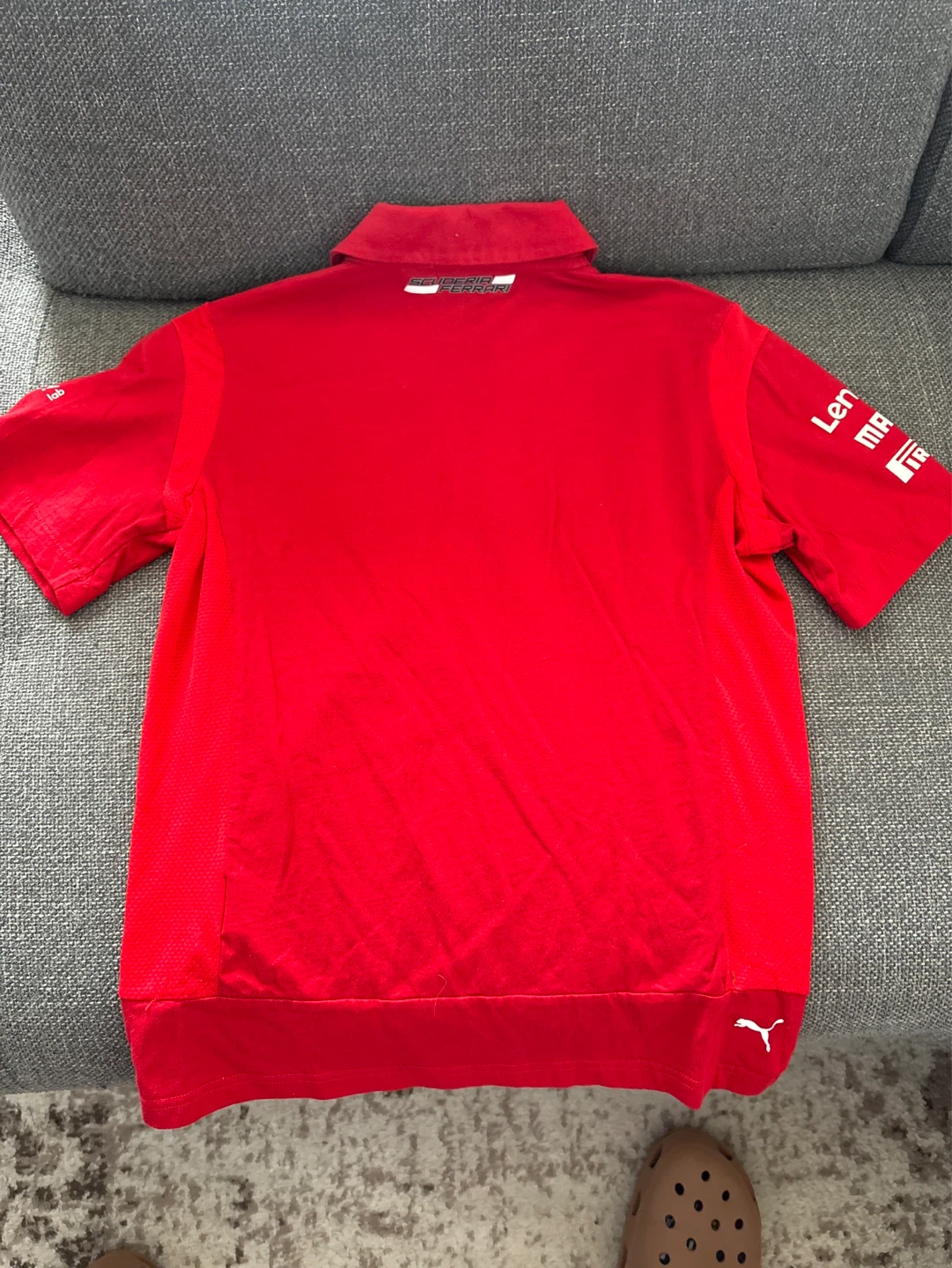 Kids size youth large - Scuderia Ferrari Puma Polo Shirt - photo 2