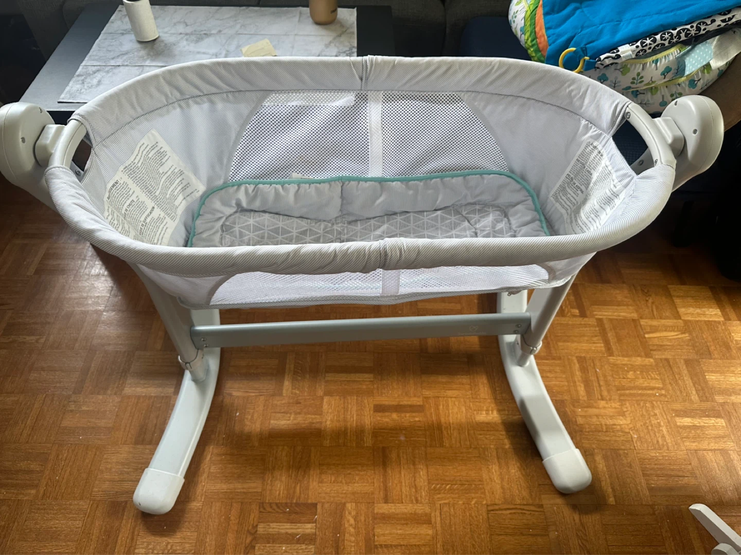 SwaddleMe Bedside Sleeper Bassinet and Rocker