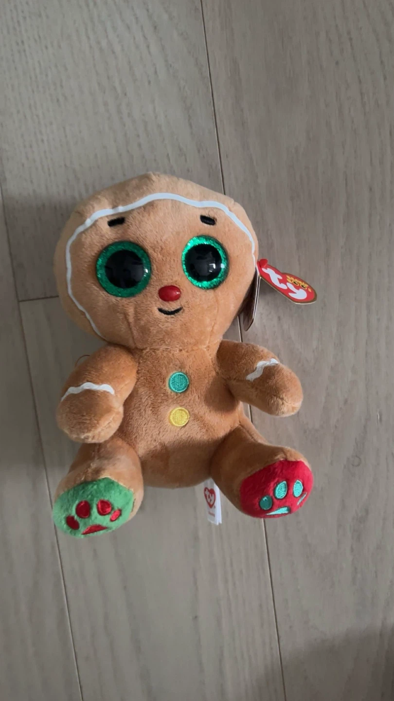 Beanie Boos Nutmeg Gingerbread Man Plush Toy