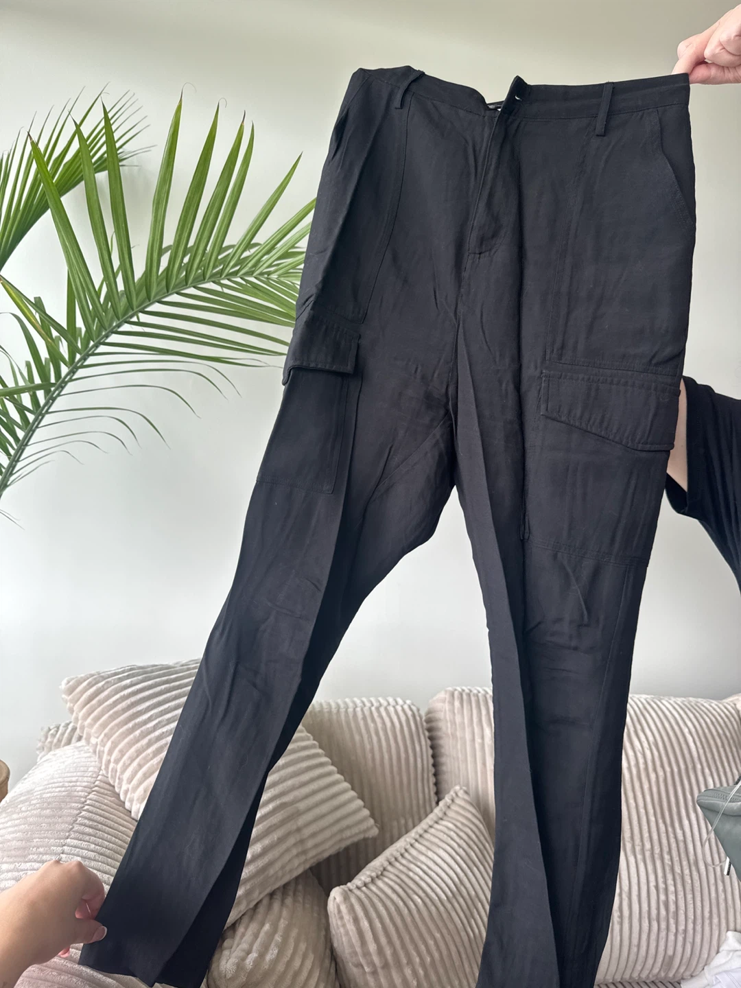 Black Cargo Pants