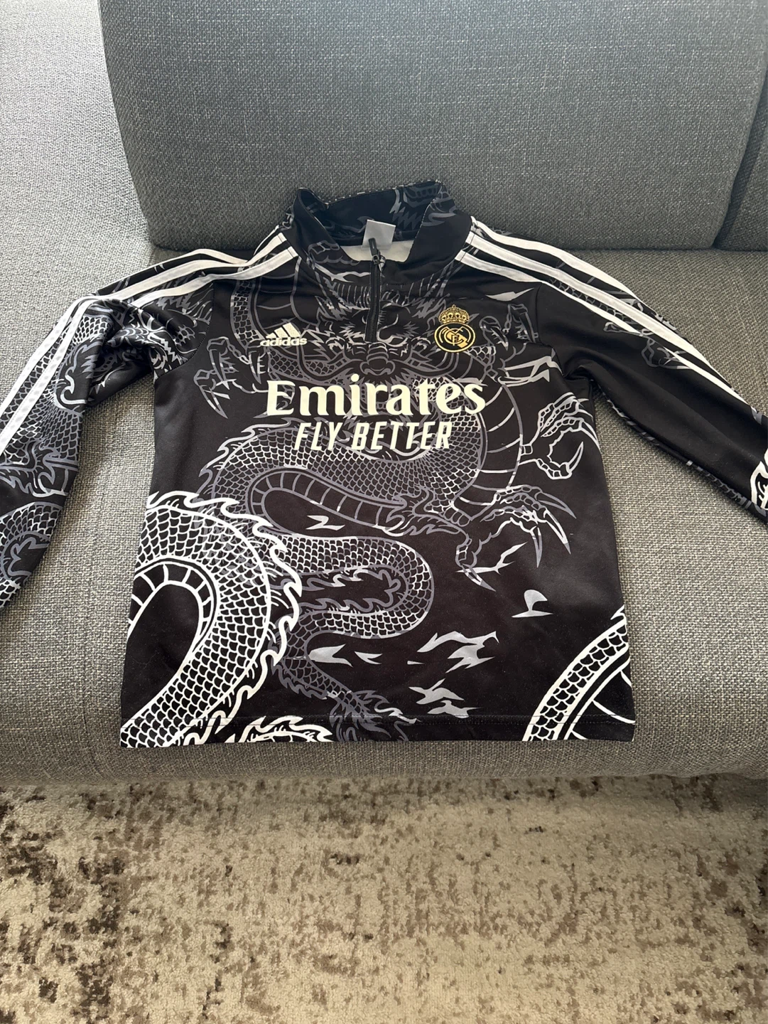 Kids size 12 - Real Madrid Dragon Tracksuit Top & Pants Set