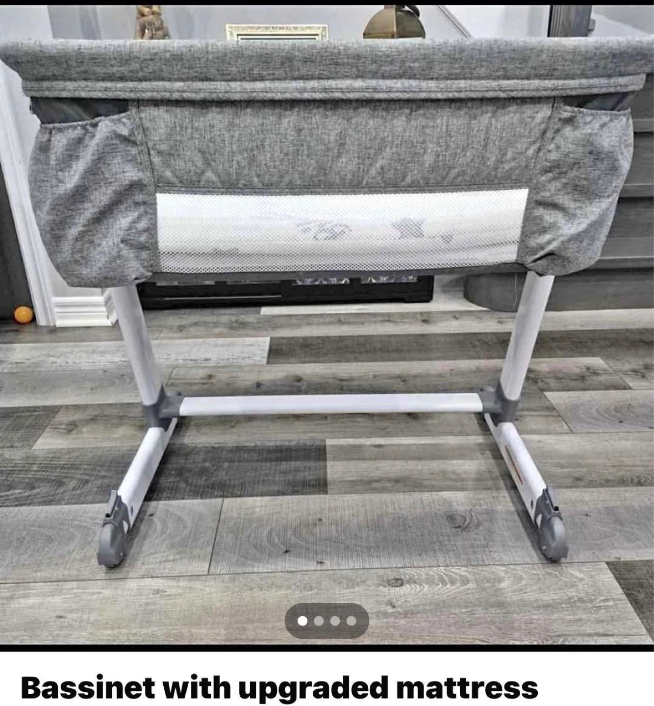 Delta Children Bassinet with Upgraded Mattress