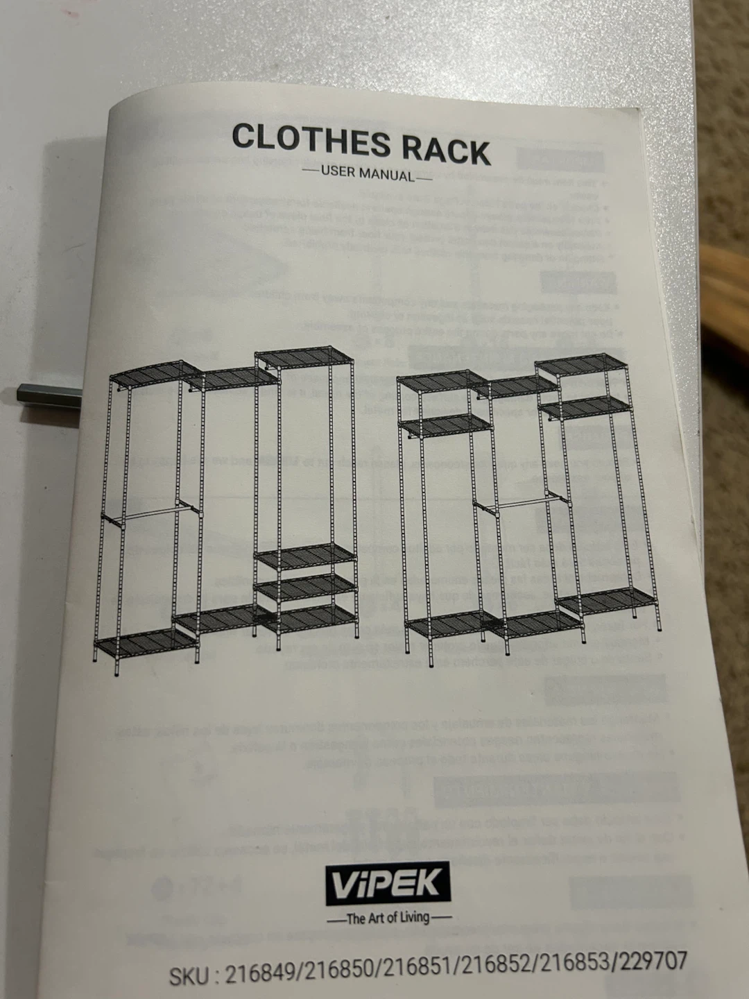 Open closet / portable closet - photo 2