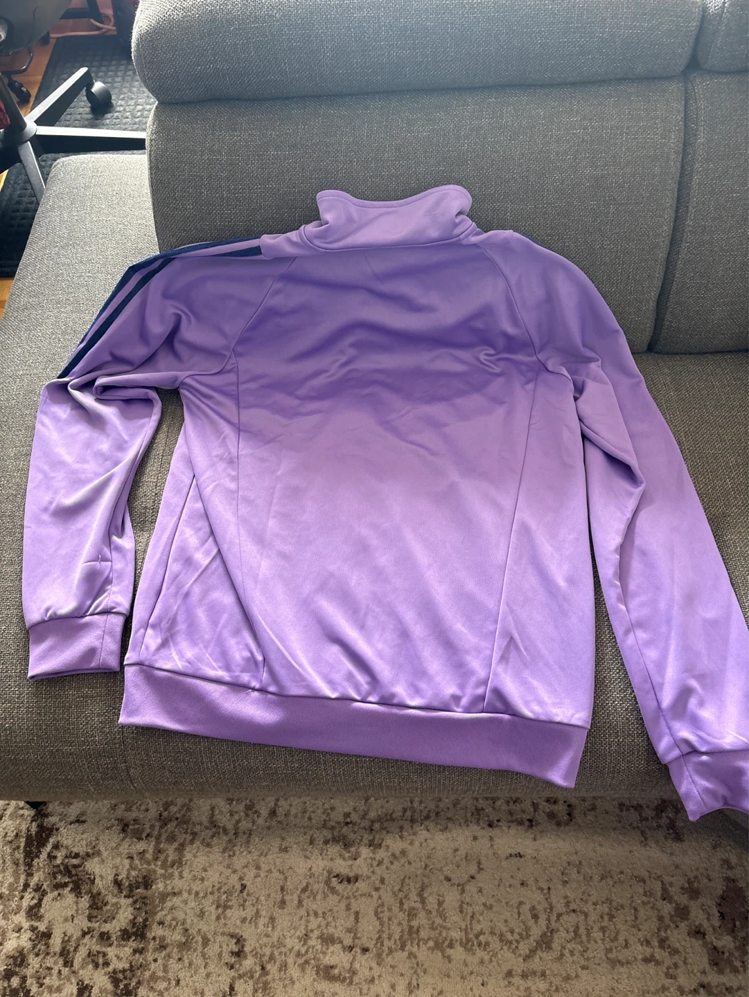 Adidas Purple Track Jacket - photo 2