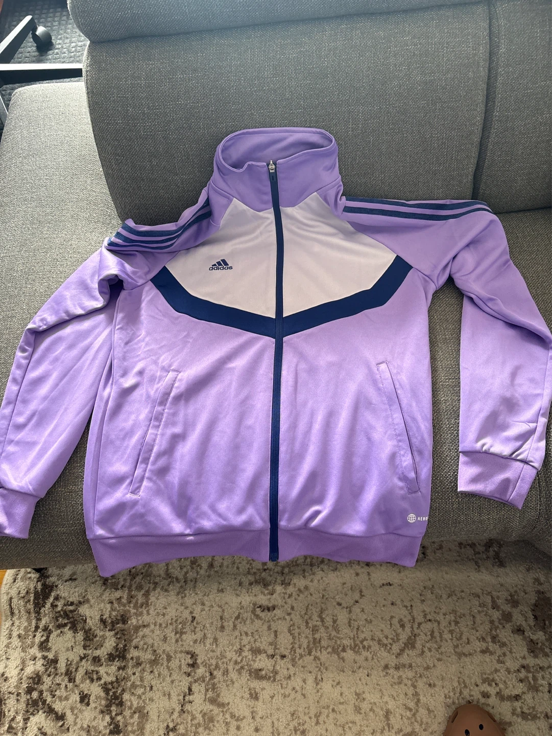 Adidas Purple Track Jacket