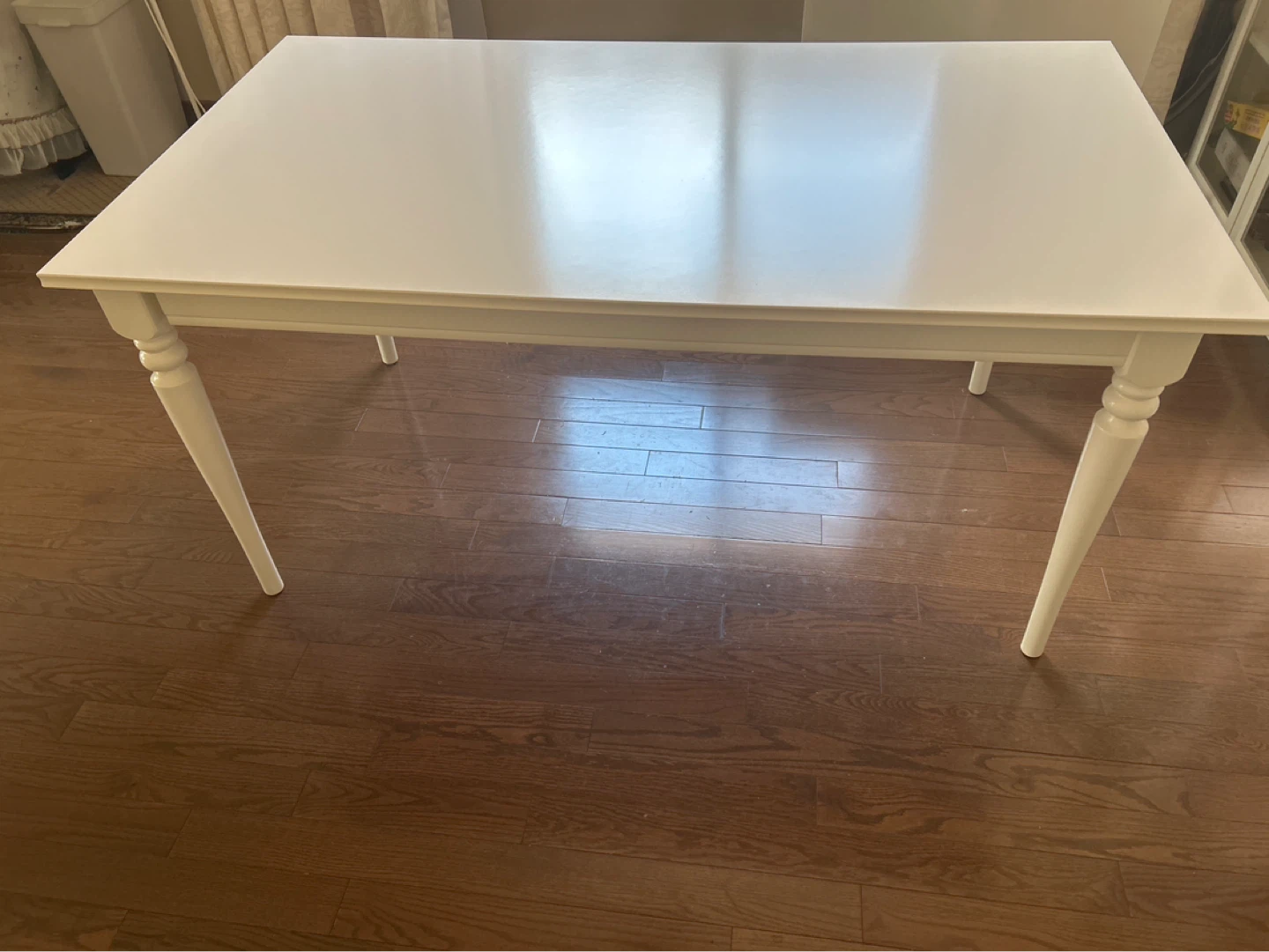 White Extendable Dining Table