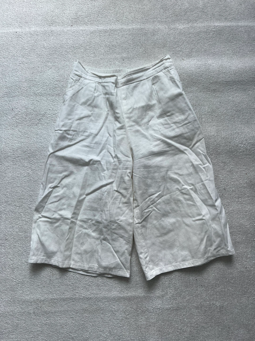 Beatrice Clothing - White Culottes