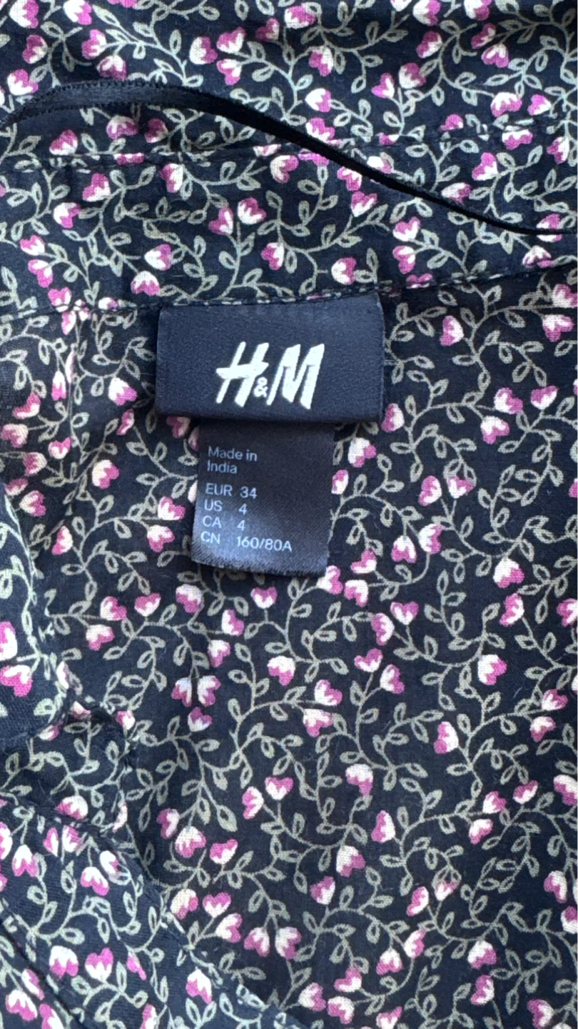 H&M Floral Button-Up Dress - photo 5