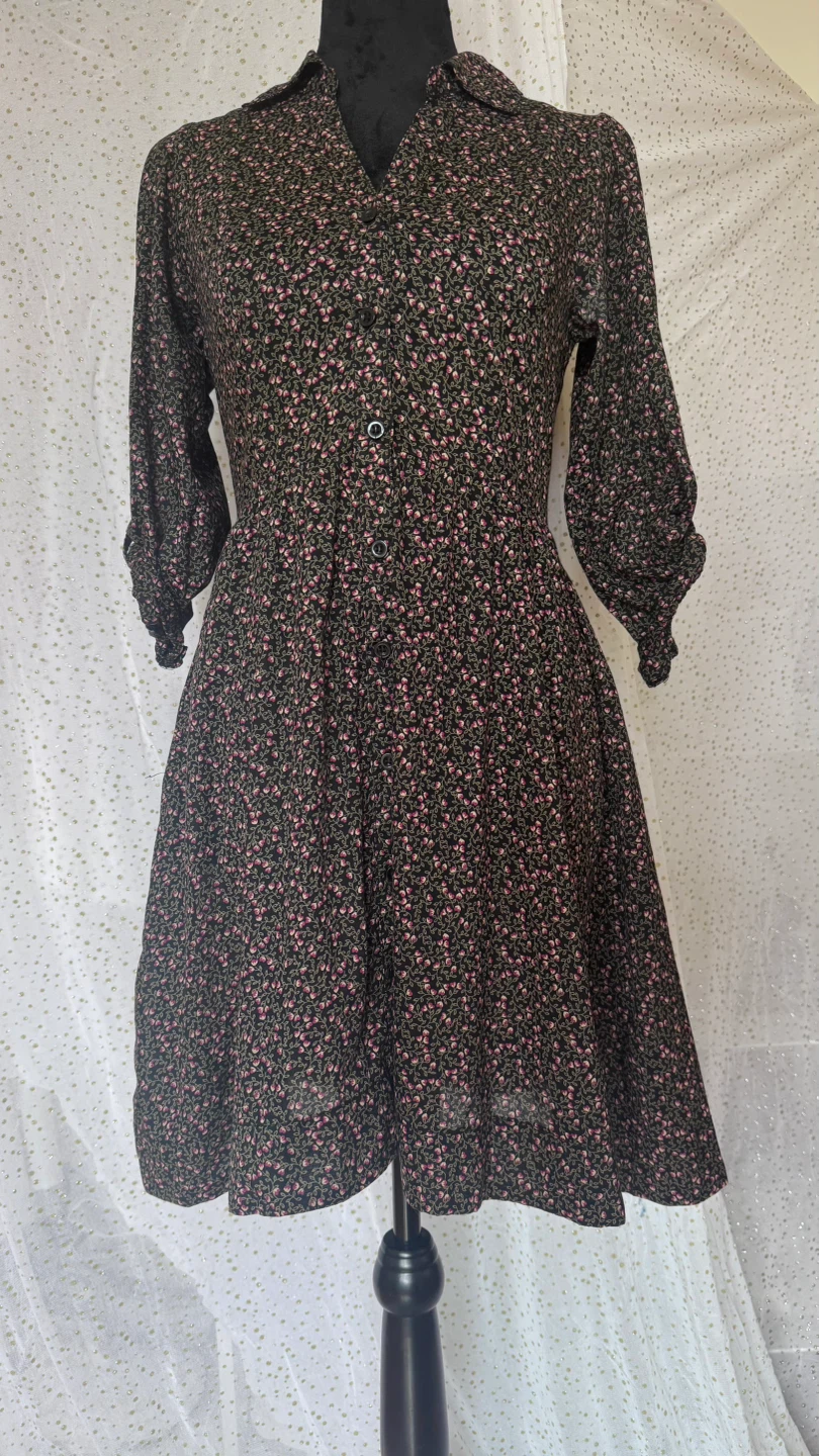 H&M Floral Button-Up Dress