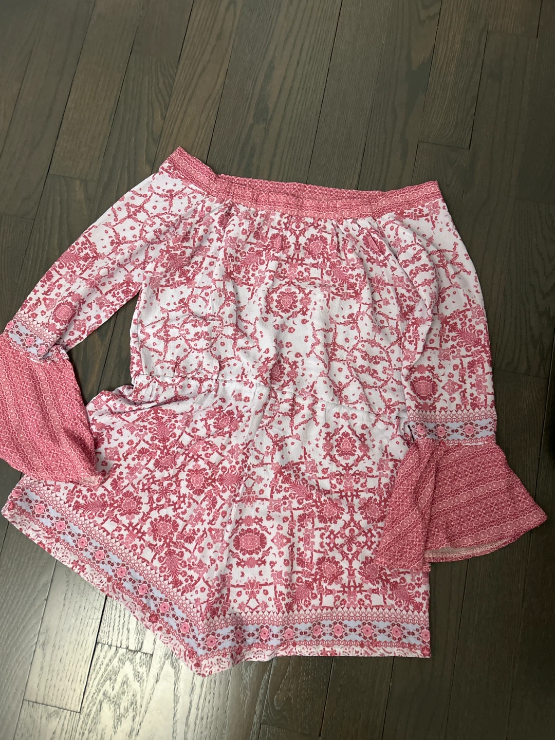 Runaway Heart Off-the-Shoulder Romper - photo 5