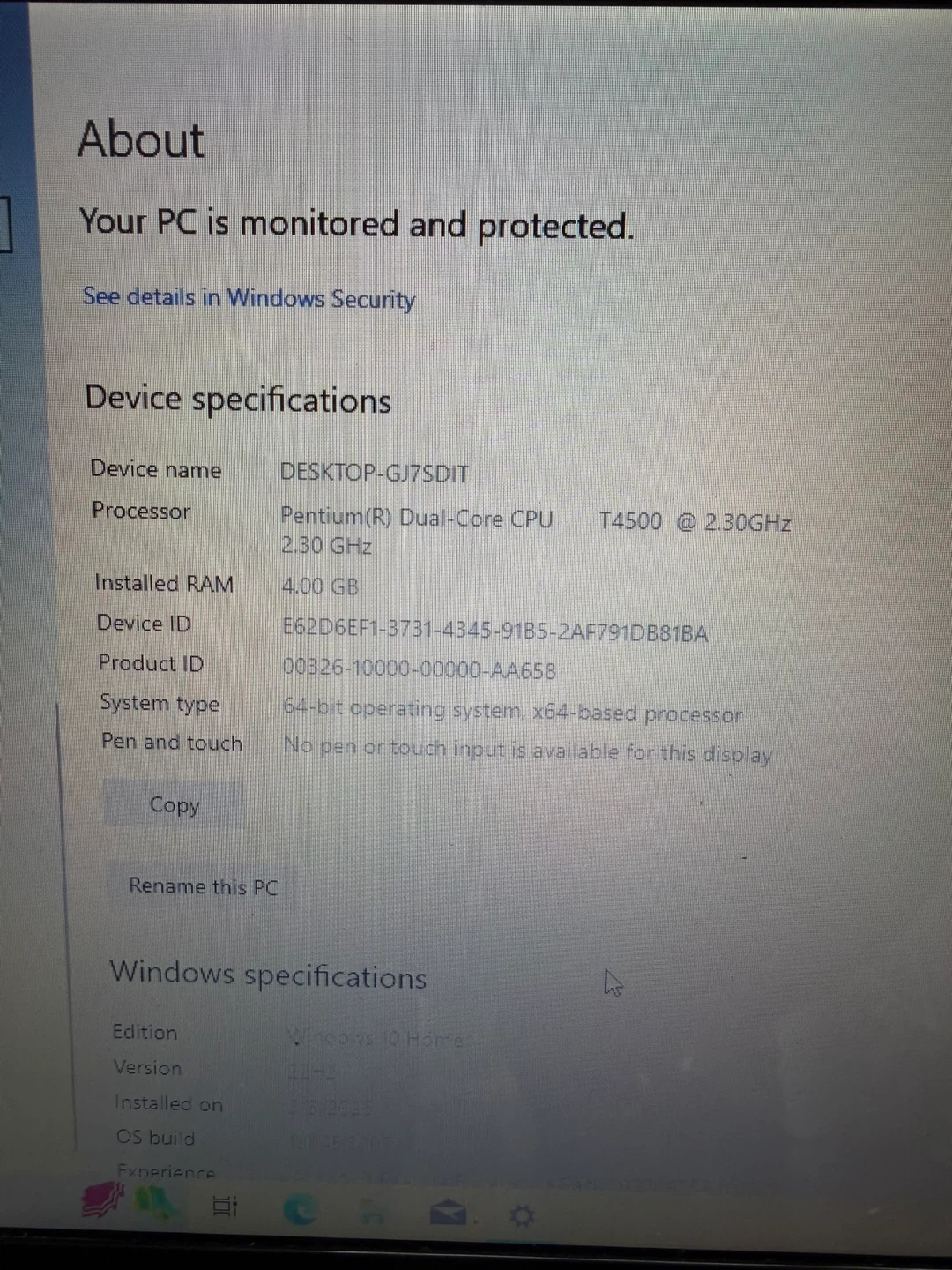 Dell Laptop 15.6”/4GB RAM/Fast 128GB SSD/Windows 10/Good Battery - photo 2