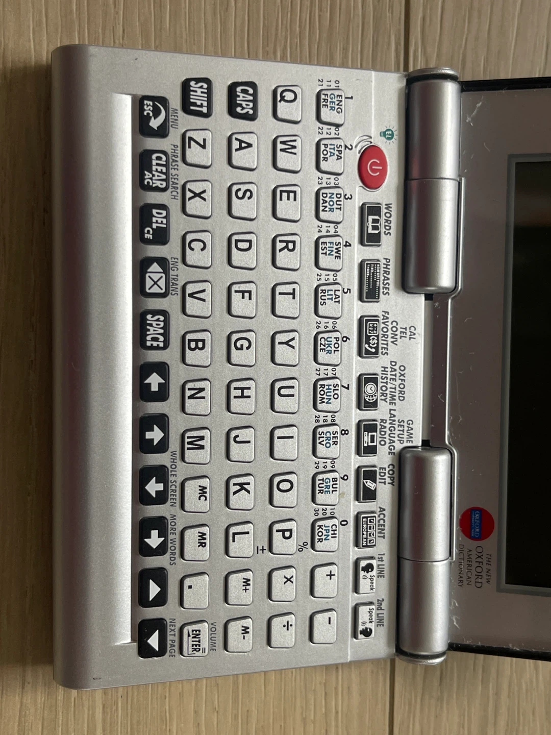 Hammacher Schlemmer Lingo Electronic Dictionary and Translator - photo 2