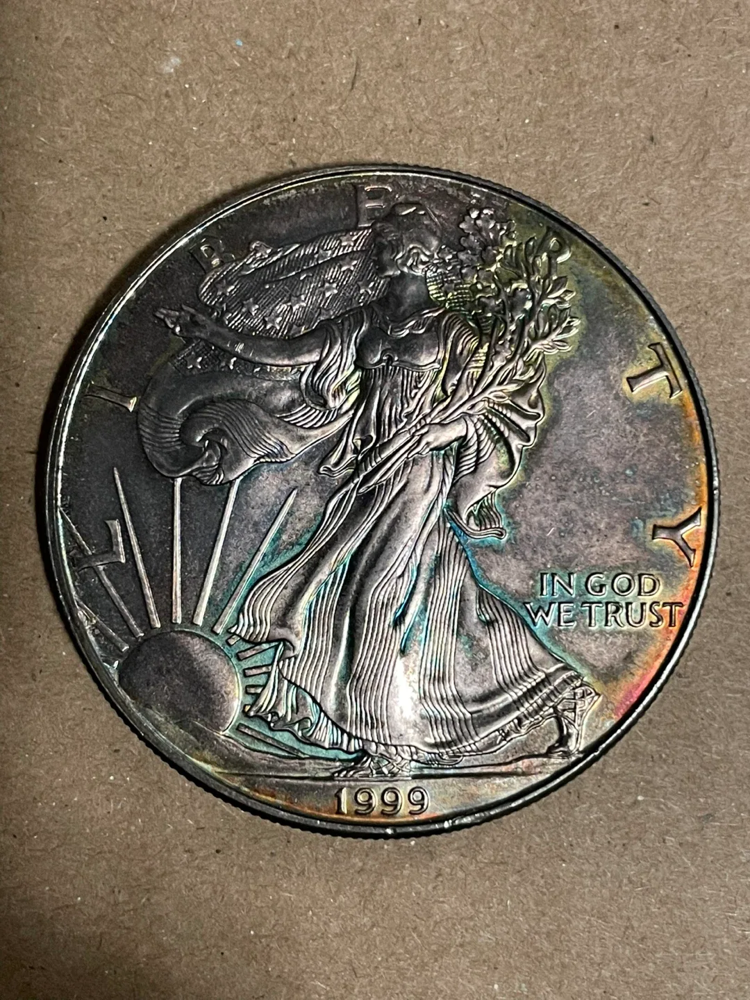 1999 American Silver Eagle Dollar Coin