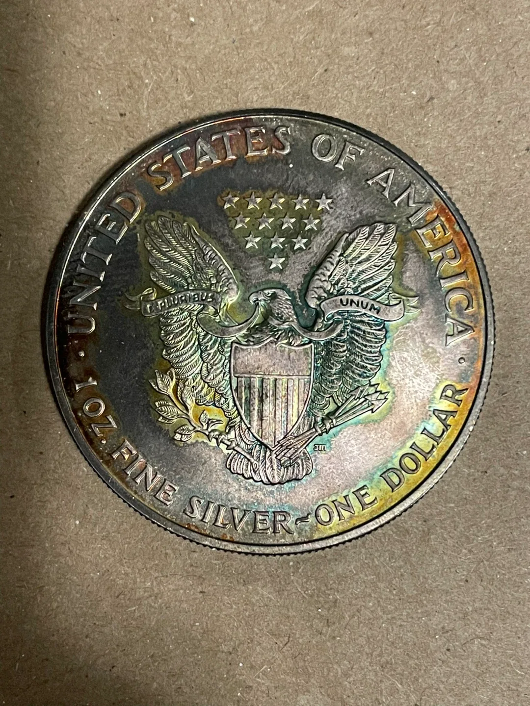 1999 American Silver Eagle Dollar Coin - photo 2
